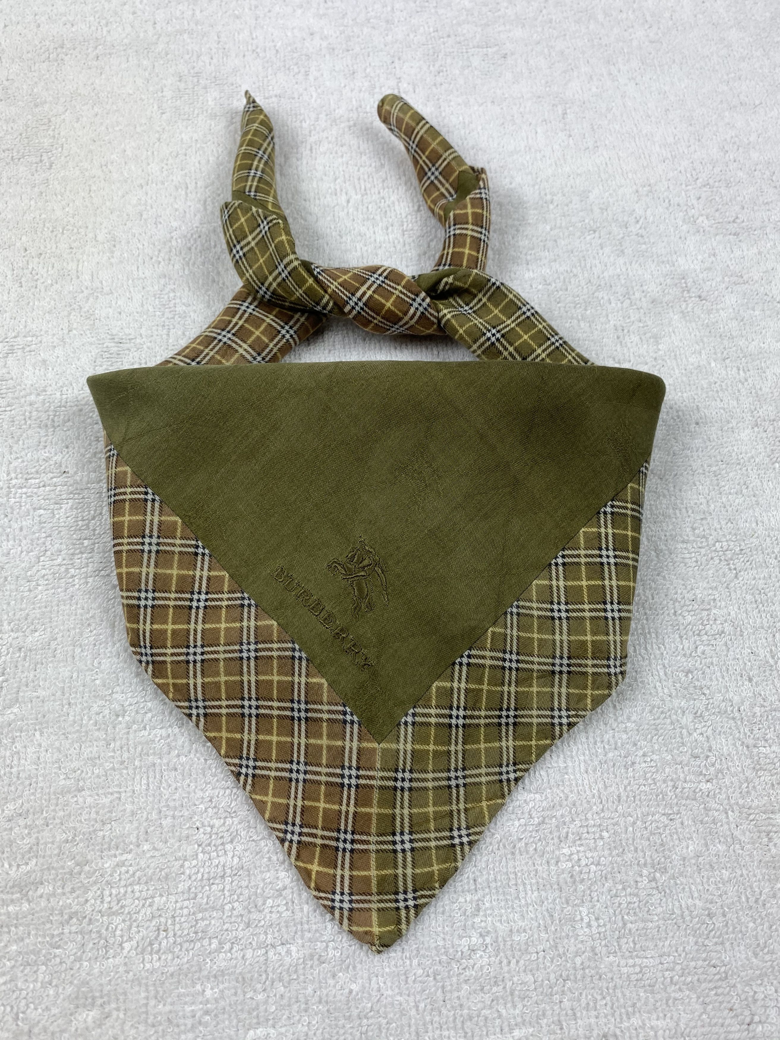 Burberry Vintage Burberry Handkerchief / Bandana / Neckerchief Size ONE SIZE - 1 Thumbnail