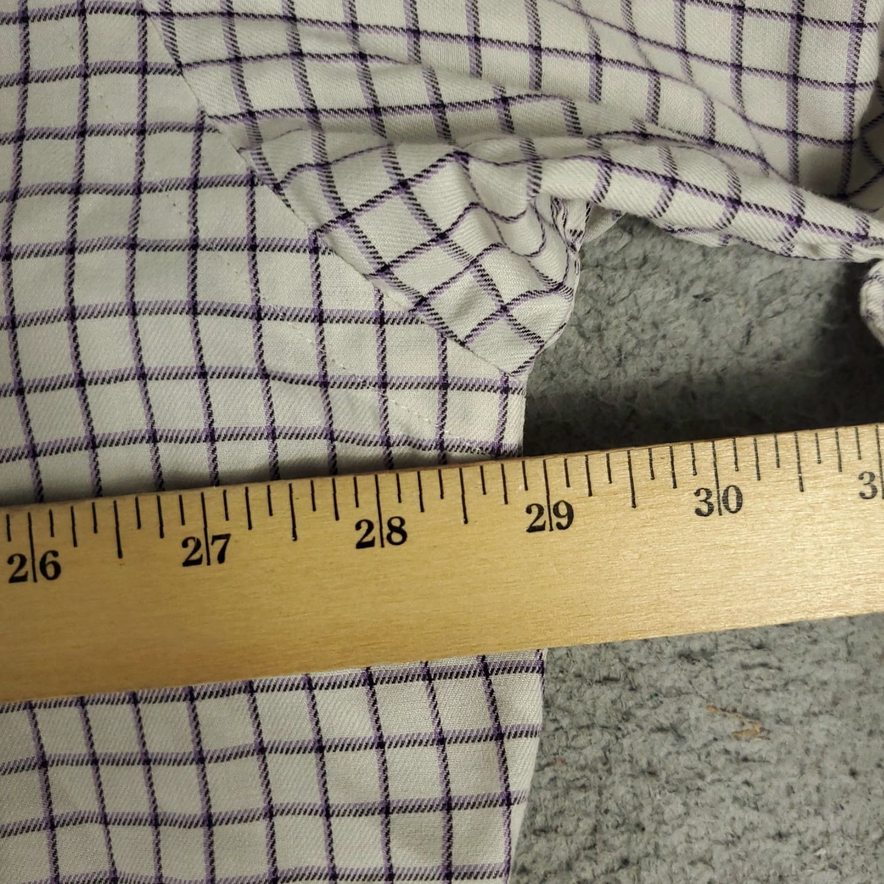 Ralph Lauren Ralph Lauren Check Shirt Mens XL Purple Long Sleeve Casual Button-Up Size US XL / EU 56 / 4 - 5 Thumbnail