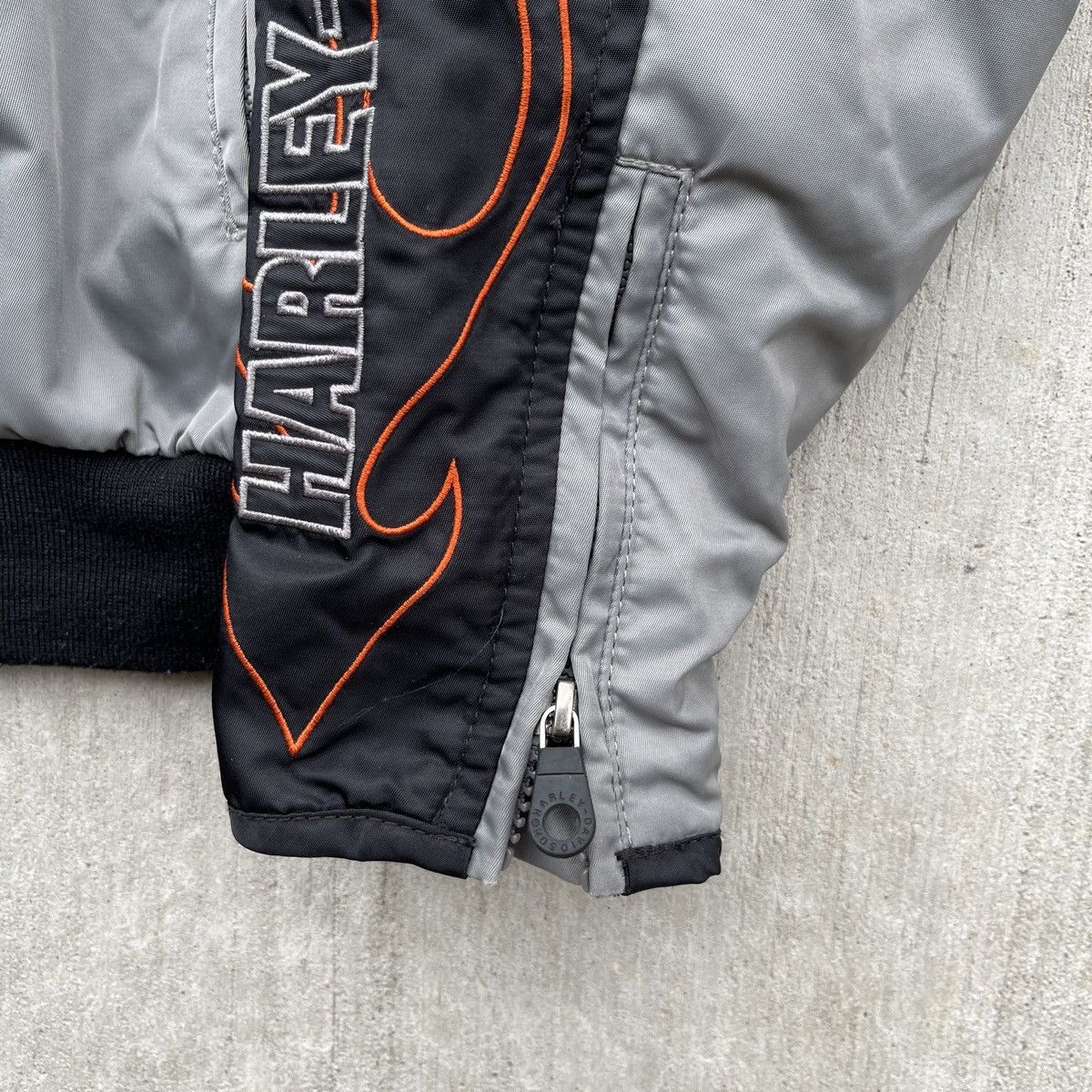 Vintage Harley Davidson Flame Jacket Size US XL / EU 56 / 4 - 6 Thumbnail