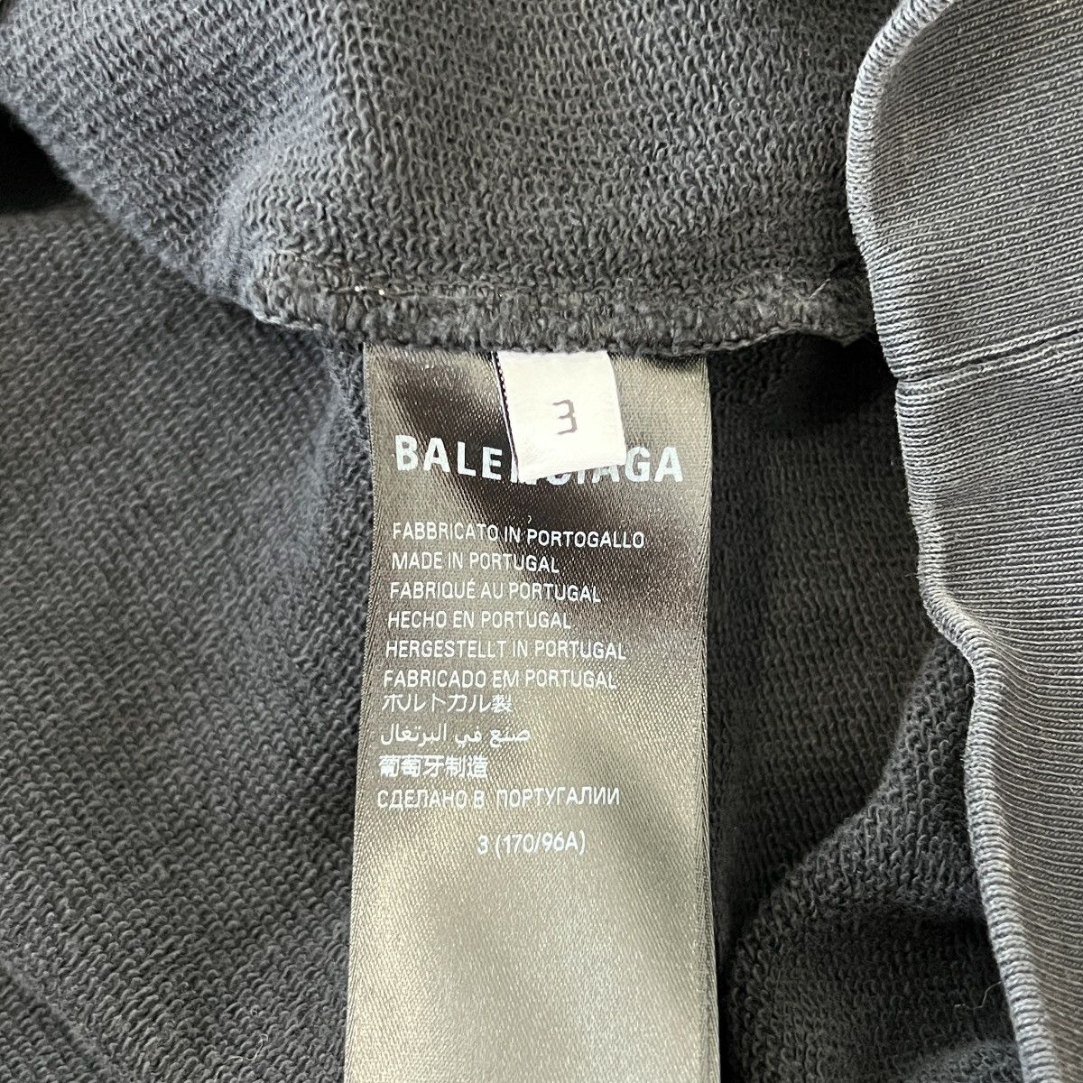 Balenciaga BALENCIAGA 2024SS “PARIS Tropical” Rounded Hoodie Size US M / EU 48-50 / 2 - 3 Thumbnail