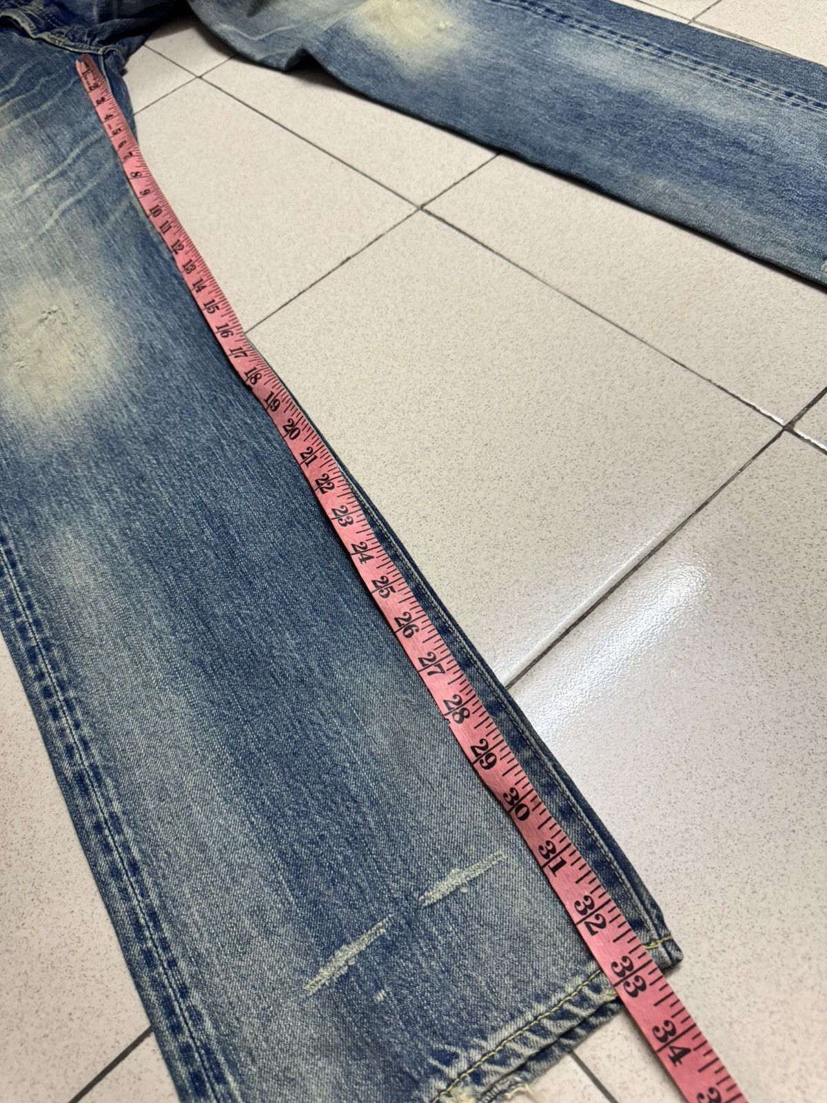 Hysteric Glamour HYSTERIC GLAMOUR SELVEDGE JEANS Size US 32 / EU 48 - 5 Thumbnail