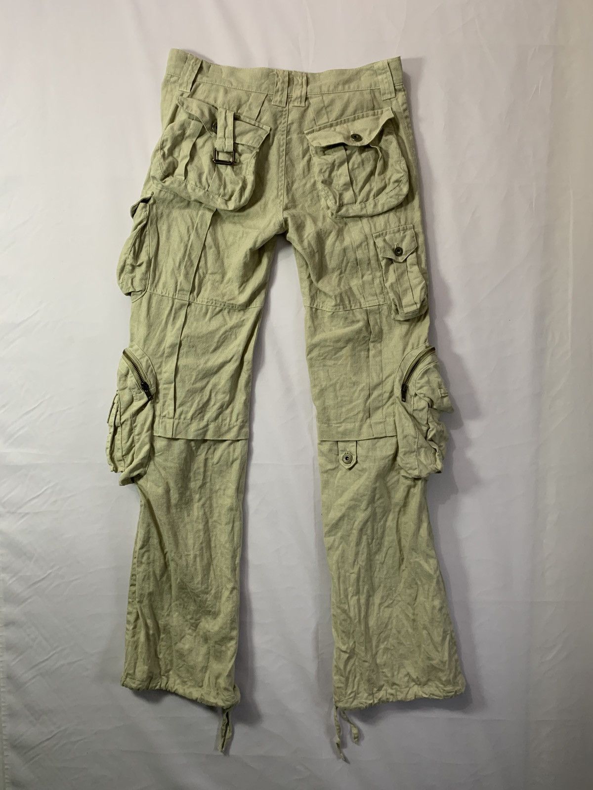 Japanese Brand Enchantement 3D Multipocket Cargo Pants Size US 29 - 2 Thumbnail