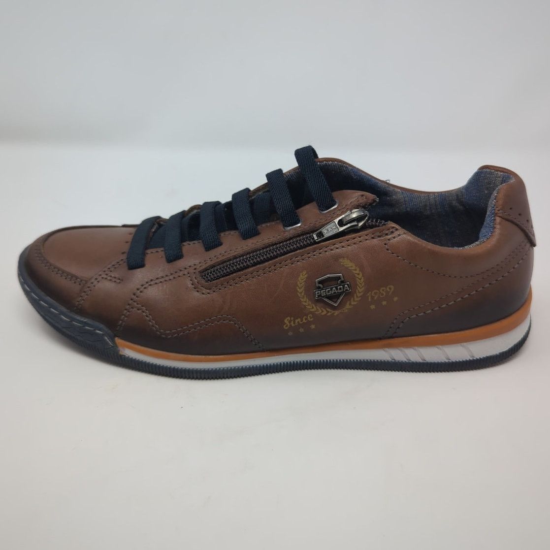 Other Pegada Brown Lather Tennis Shoes Mens Size 8 Size US 8 / EU 41 - 2 Thumbnail