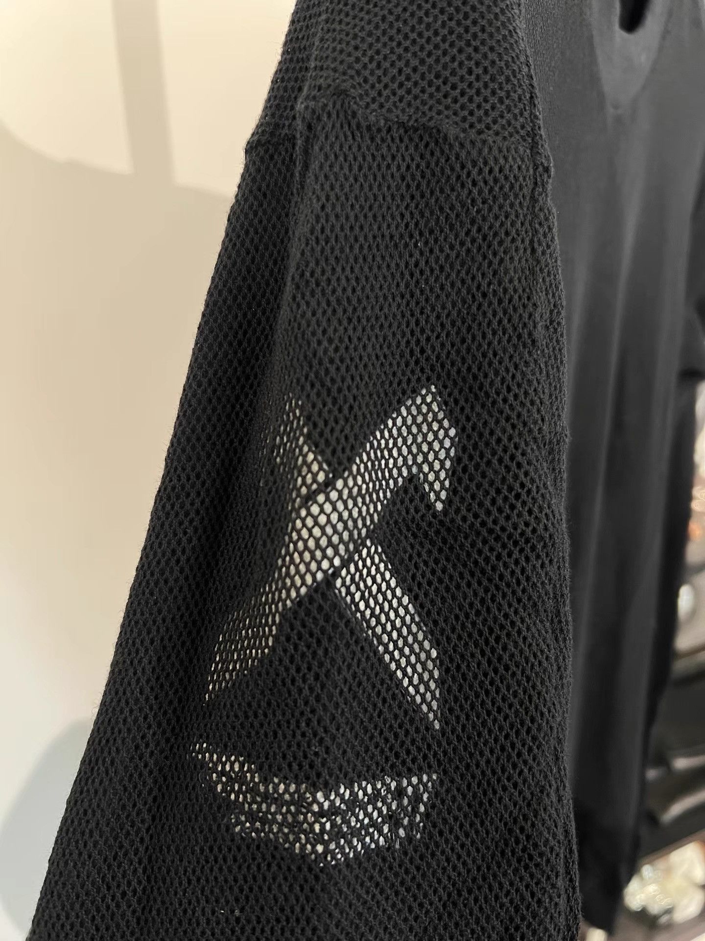 Boris Bidjan Saberi BBS Two-Way Mesh Print Long Sleeve K35 Size US XS / EU 42 / 0 - 5 Thumbnail