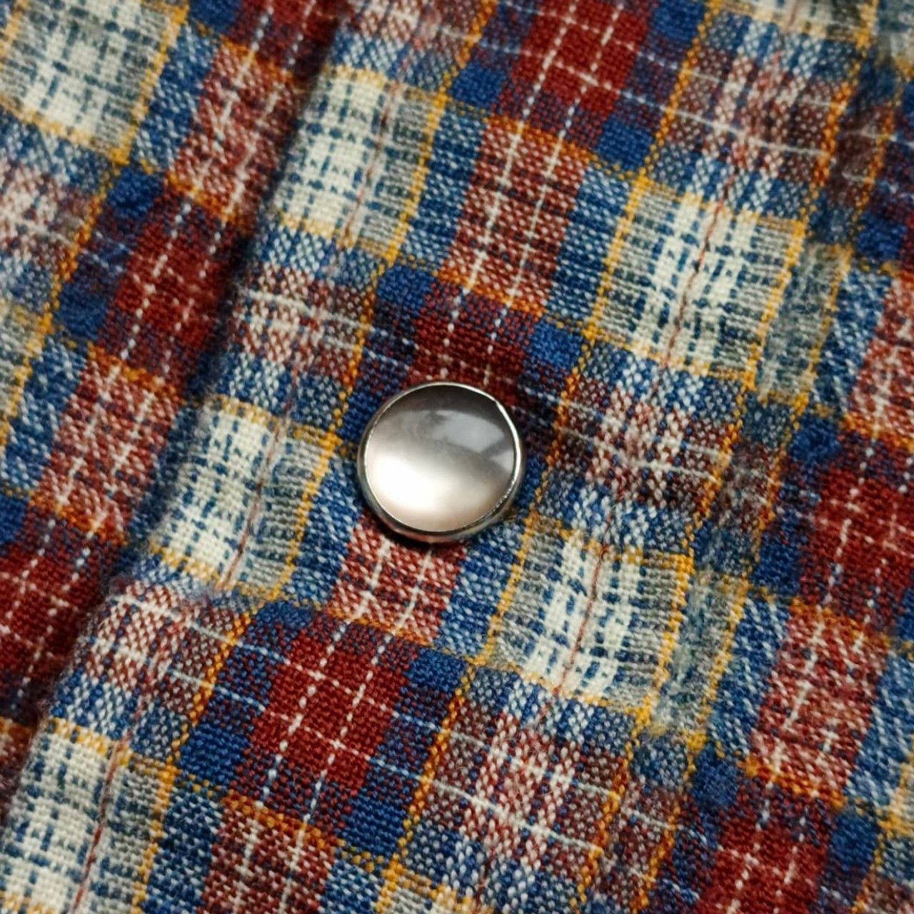 Pendleton 70s Pendleton Western Shirt Plaid Pearl Snap Button Size US S / EU 44-46 / 1 - 6 Thumbnail