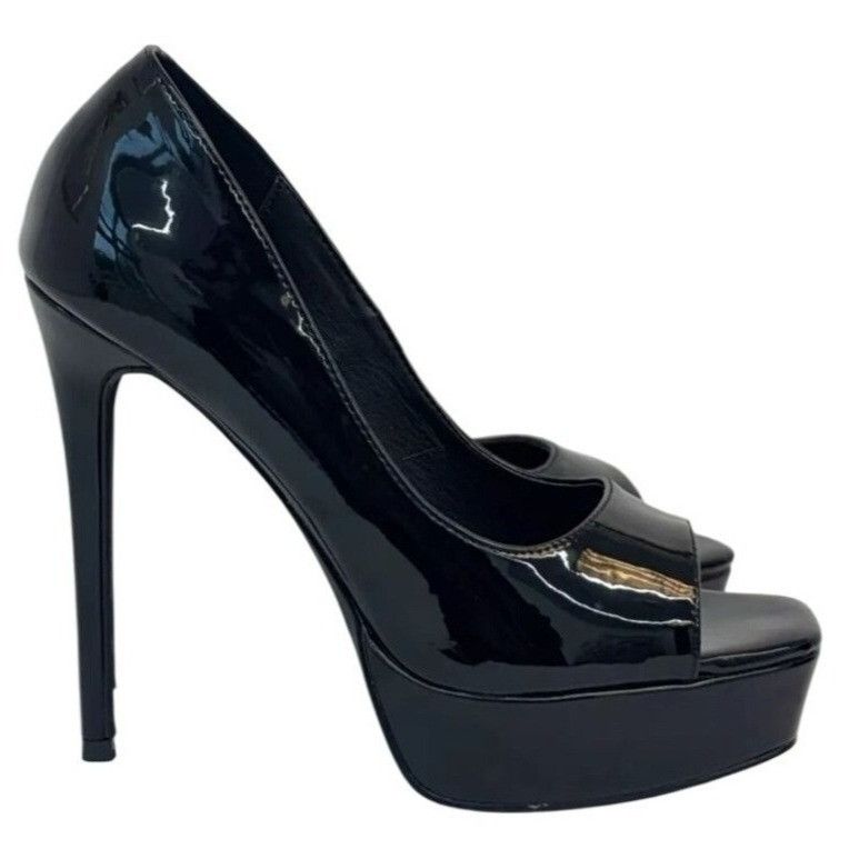 Other OLIVIA FERGUSON / Cassandra / Black Patent / Leather / Open- Size US 8.5 / IT 38.5 - 1 Thumbnail