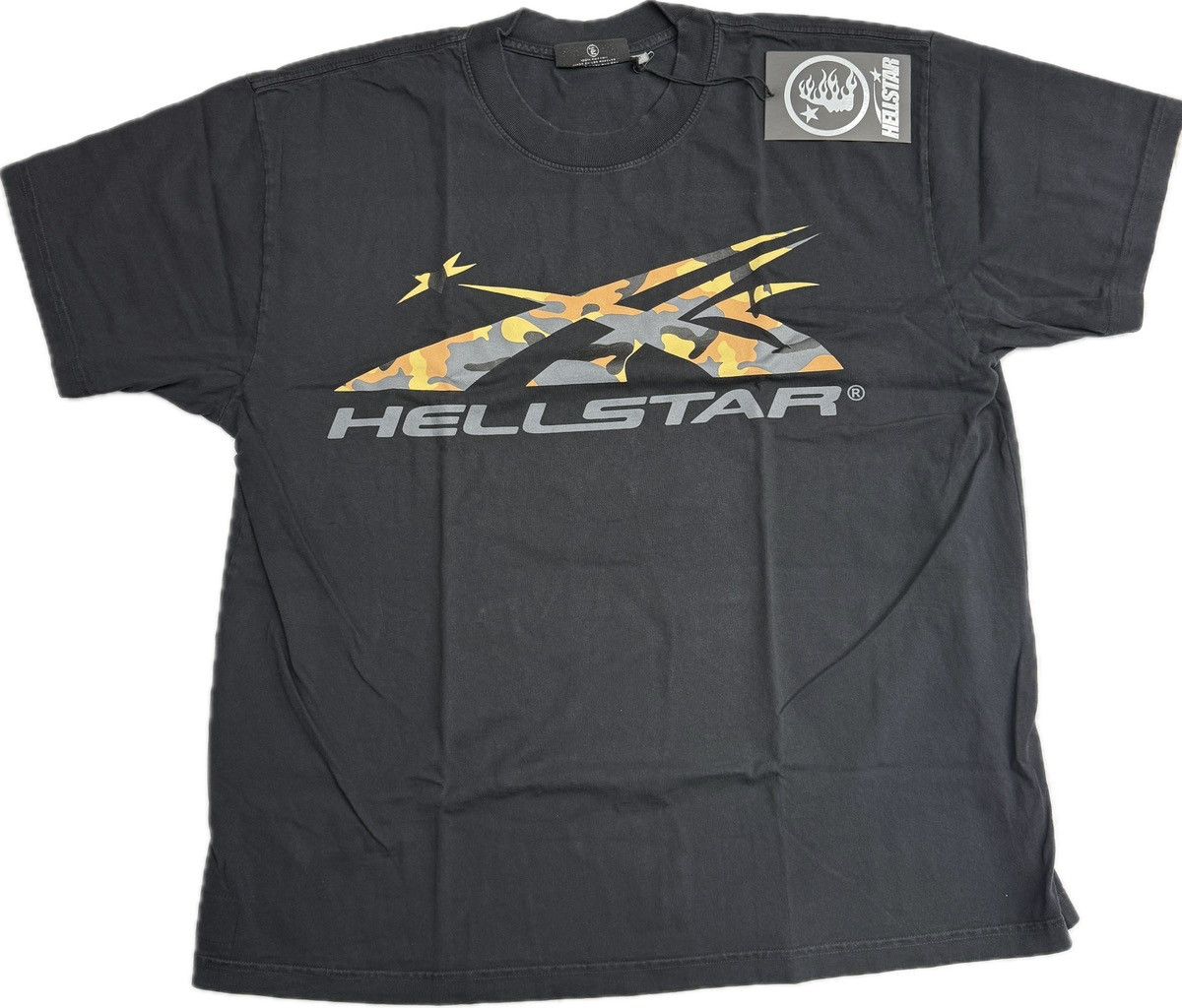 HELLSTAR Hellstar Camo Sports Logo T-shirt Size US XL / EU 56 / 4 - 1 Thumbnail