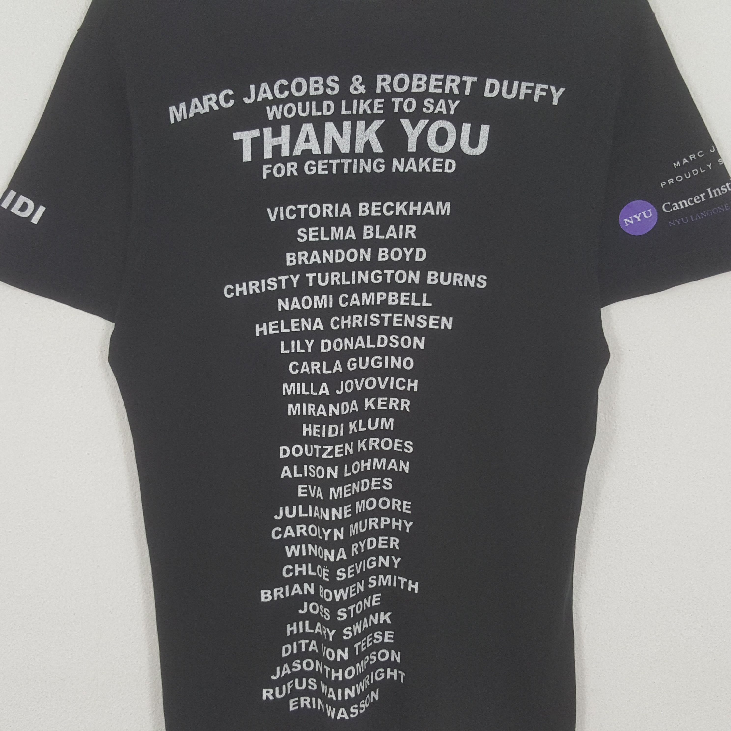 Marc Jacobs × Vintage Vintage Marc Jacobs & Robert Duffy Tshirt Size US M / EU 48-50 / 2 - 4 Thumbnail