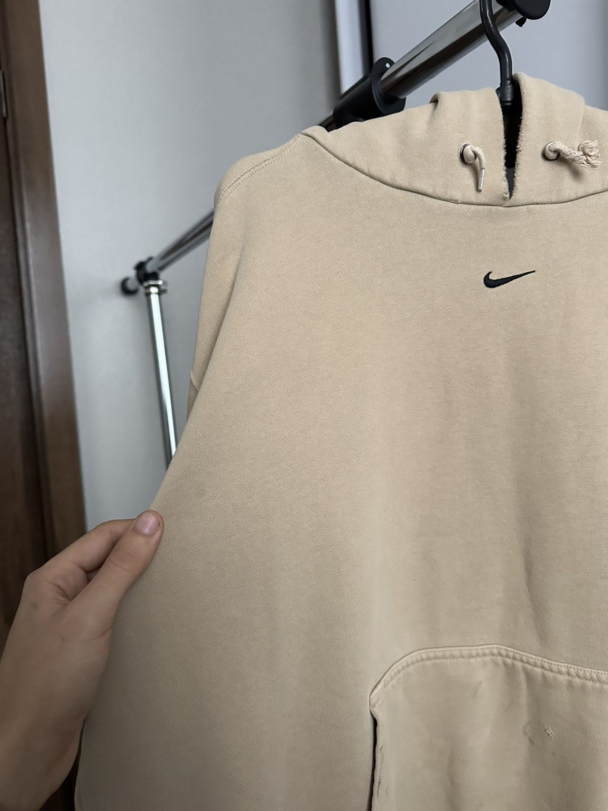 Nike Nike Vintage Hoodie Pullover Center Swoosh 90s USA Size US XL / EU 56 / 4 - 12 Thumbnail
