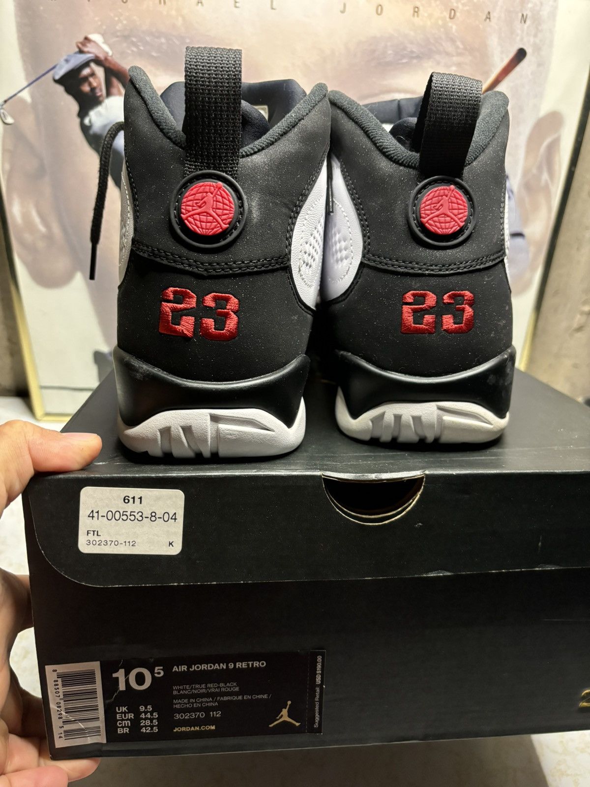 Jordan Brand Jordan Retro 9 ‘space jam’ Size US 10.5 / EU 43-44 - 7 Thumbnail