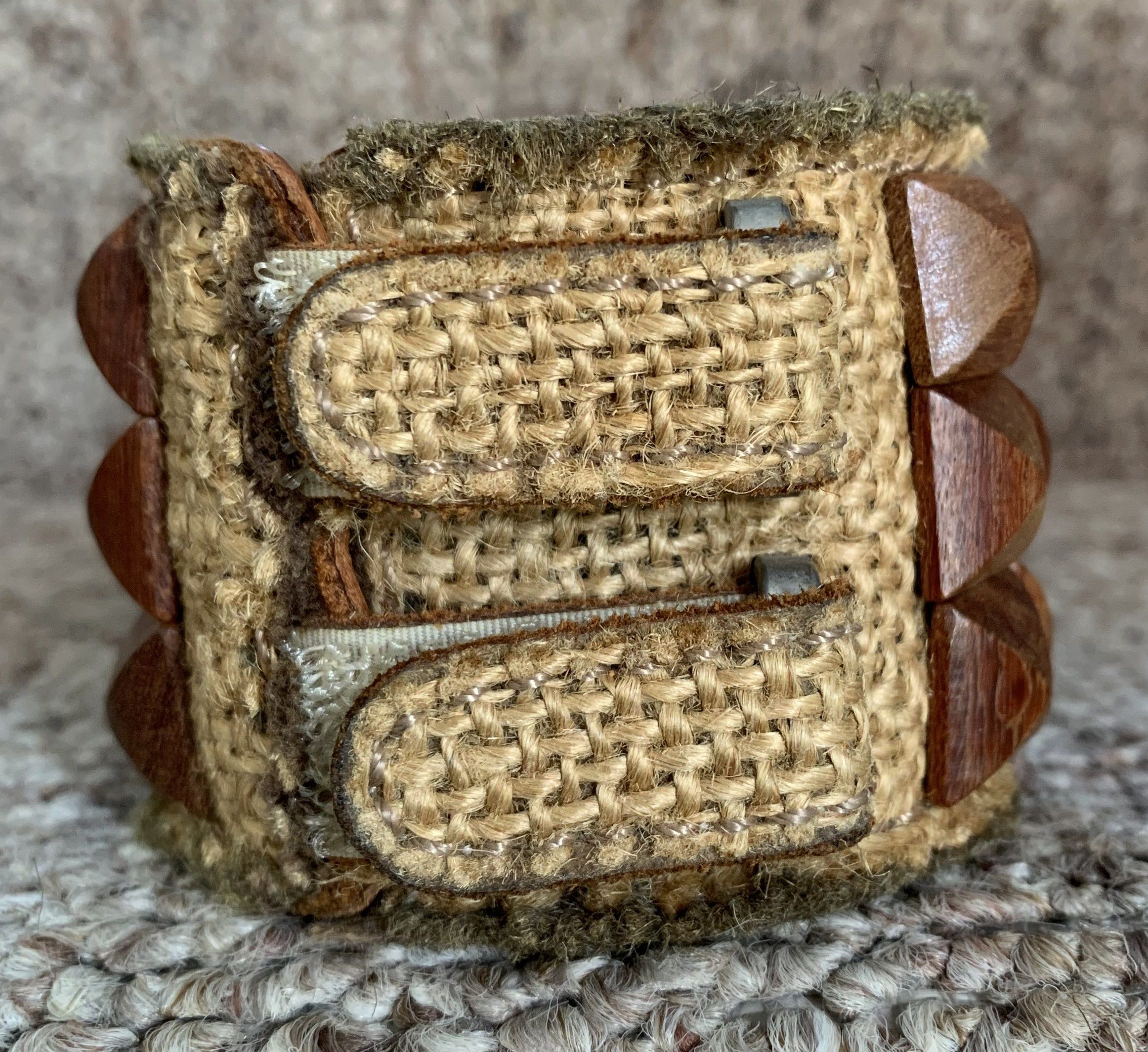 Undercover S/S 2003 Undercover "Scab" Studded Leather Bracelet Size ONE SIZE - 6 Thumbnail