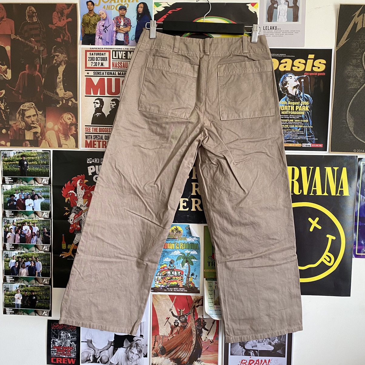 Vintage Vintage Marine Francaise Rare Style Chinos Pants Size US 29 - 6 Thumbnail