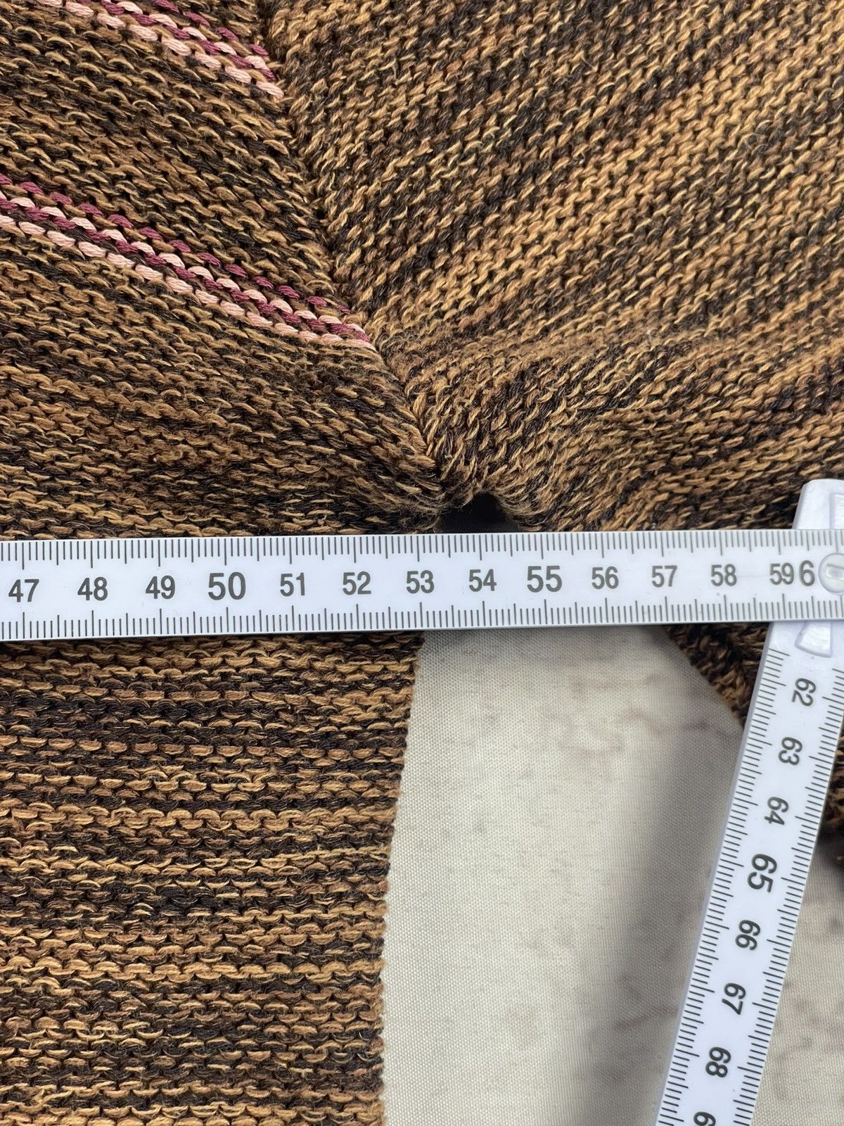 Diesel (Women’s) Diesel XL – Brown Linen Silk Sweater, Old Money Size XL / US 12-14 / IT 48-50 - 7 Thumbnail