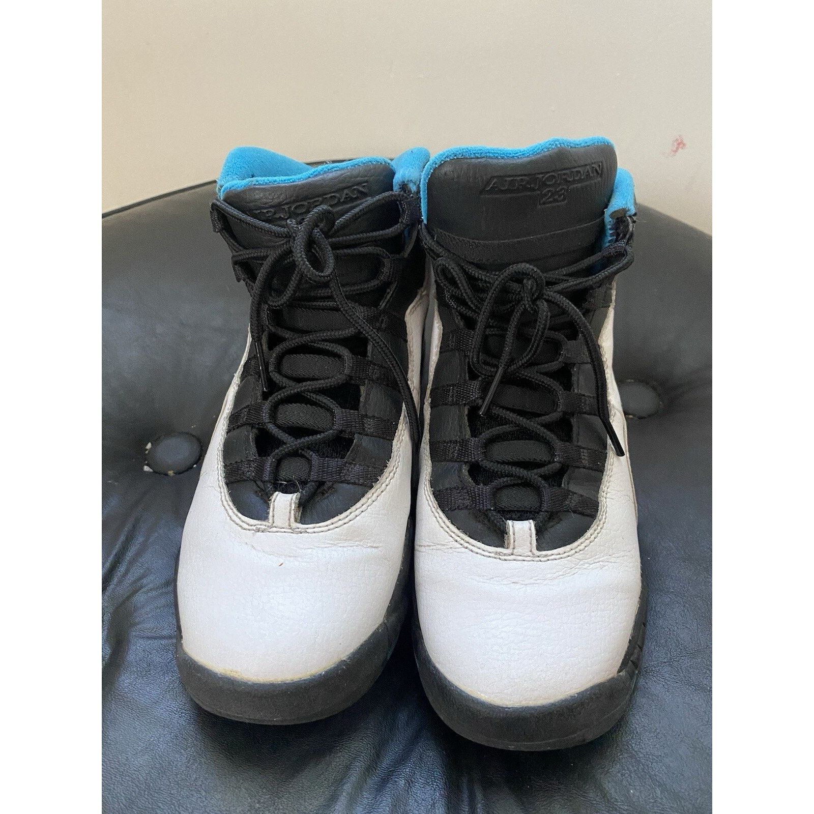 Nike Pre-owned Nike Air Jordan X 10 Retro Powder Size US 5.5 / EU 38 - 3 Thumbnail
