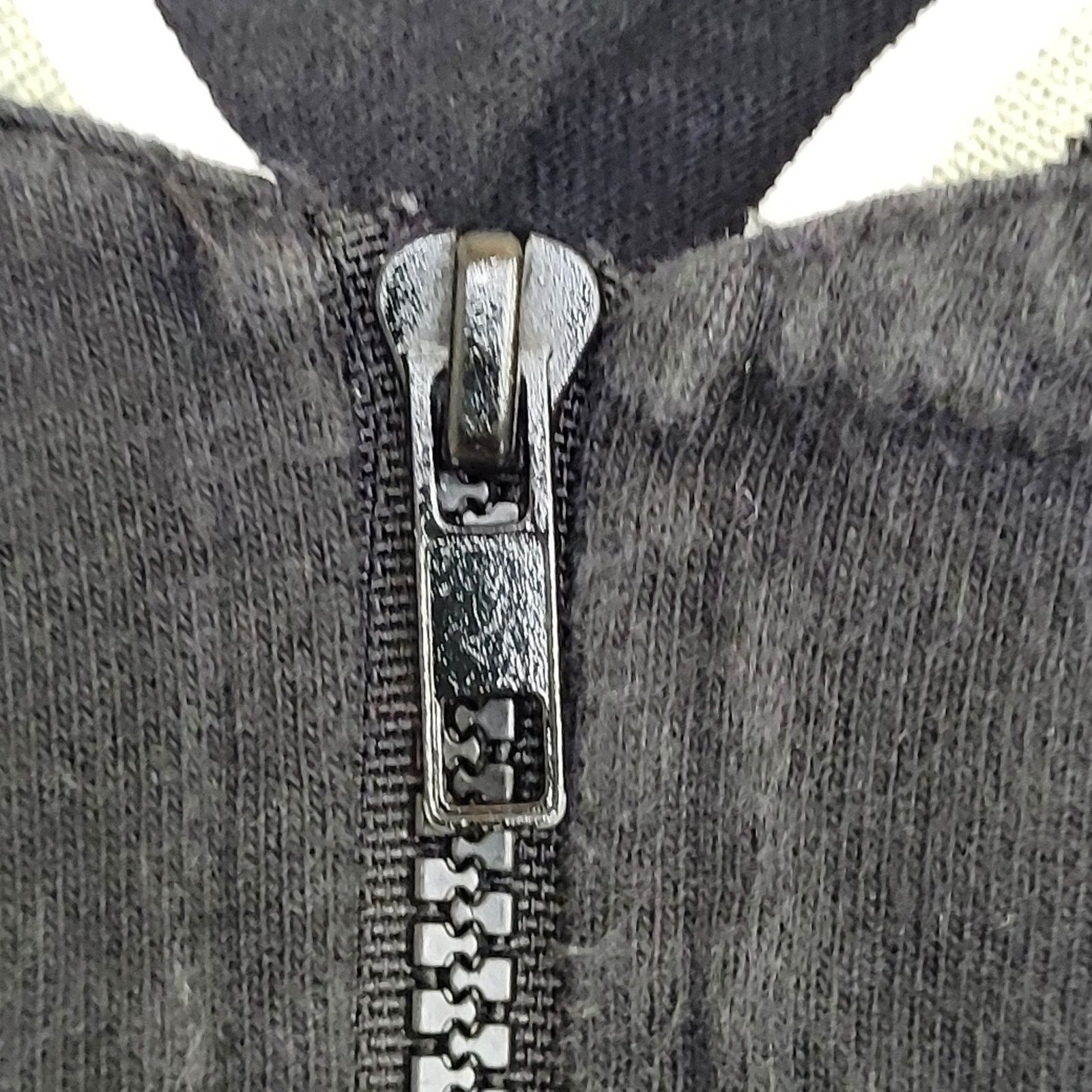 Converse Vintage Y2K Converse 1/4-Zip Sweatshirt XL 27x28 Black White Size US XL / EU 56 / 4 - 9 Thumbnail