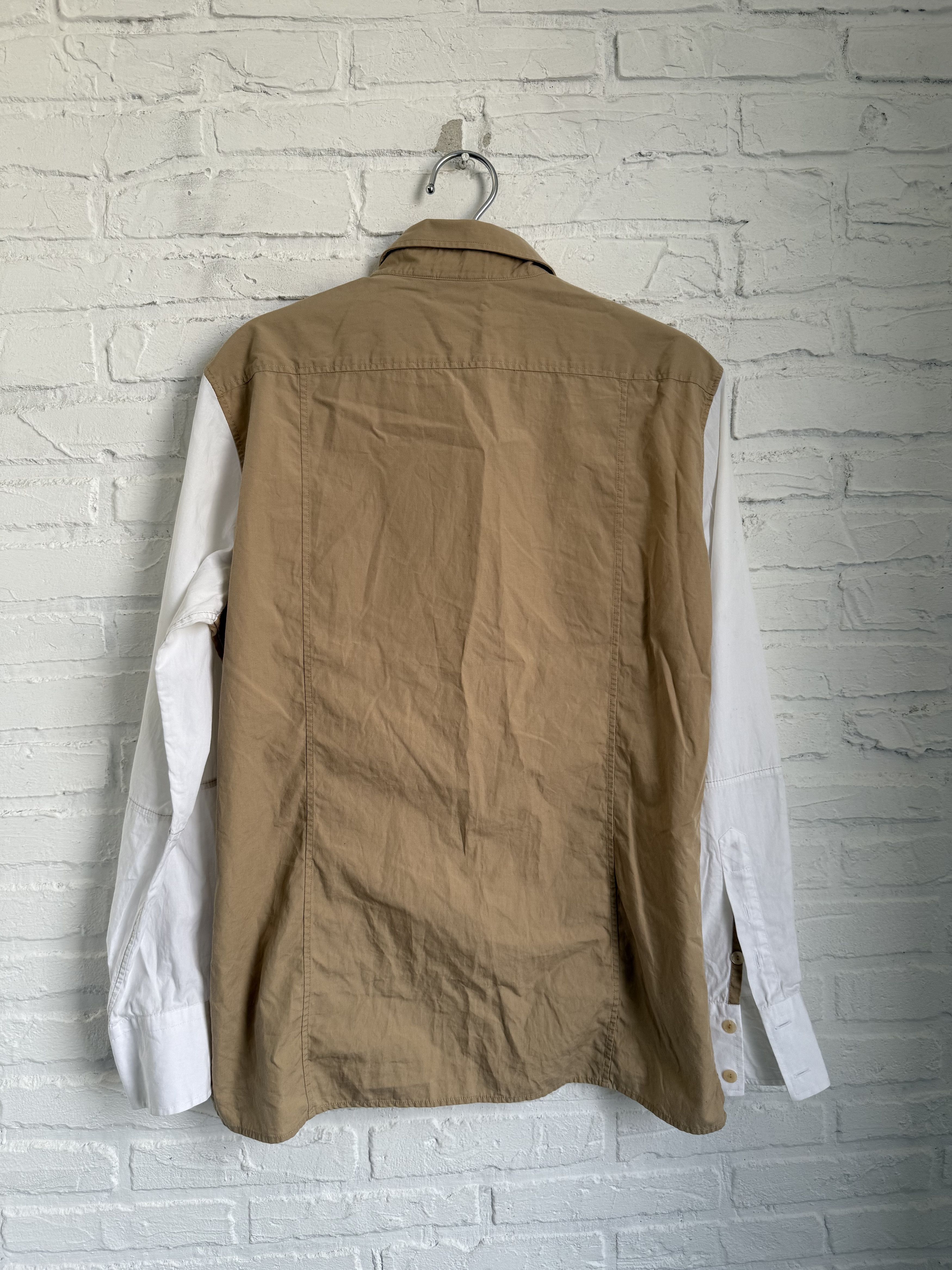 Just Cavalli Archive Just Cavalli Safari Utility Shirt Contrast Sleeve Size US M / EU 48-50 / 2 - 8 Thumbnail