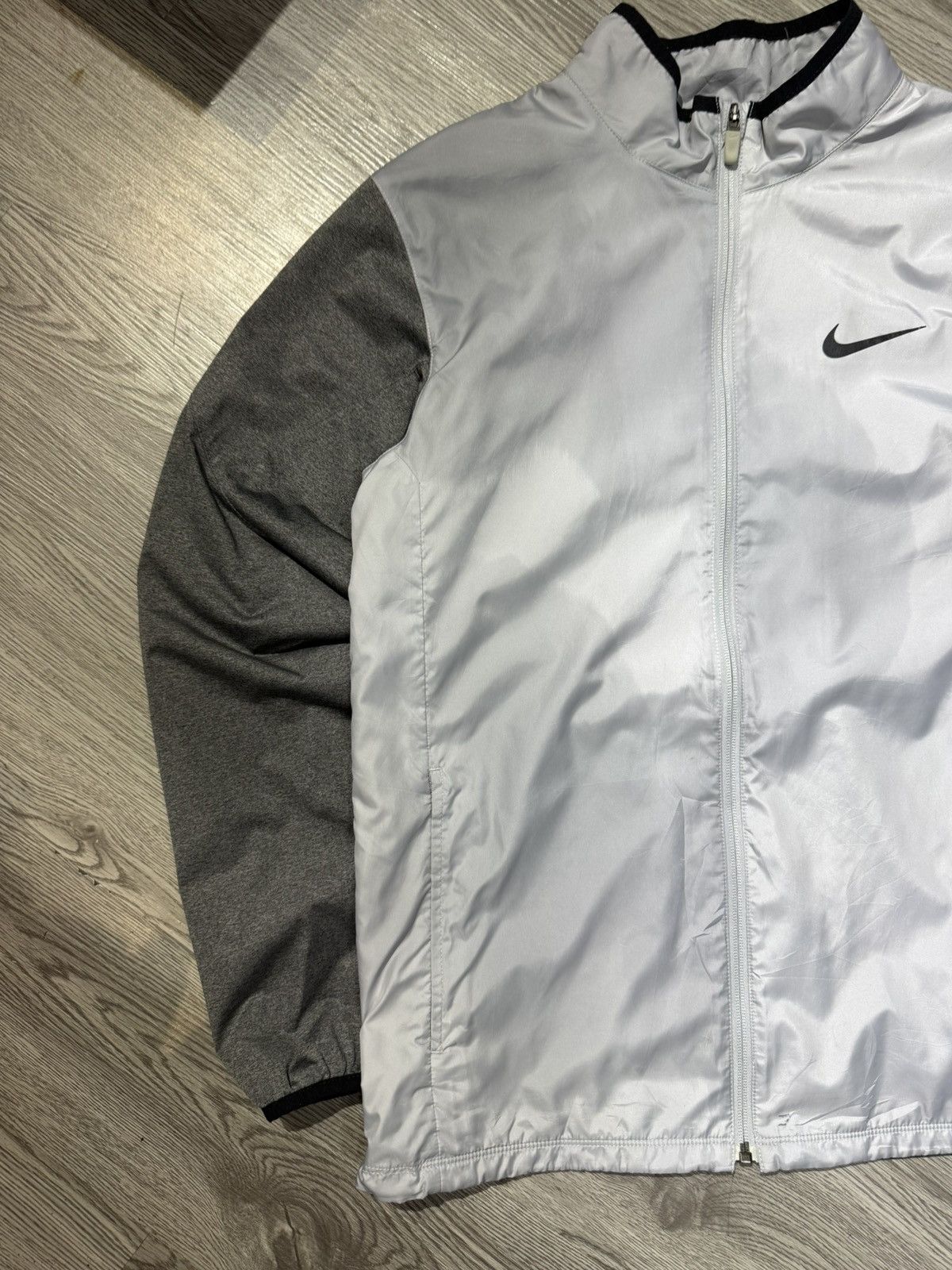 Nike 90’s NIKE RARE SWOOSH Y2K LOGO RETRO VINTAGE NYLONZIP JACKET Size US M / EU 48-50 / 2 - 4 Thumbnail