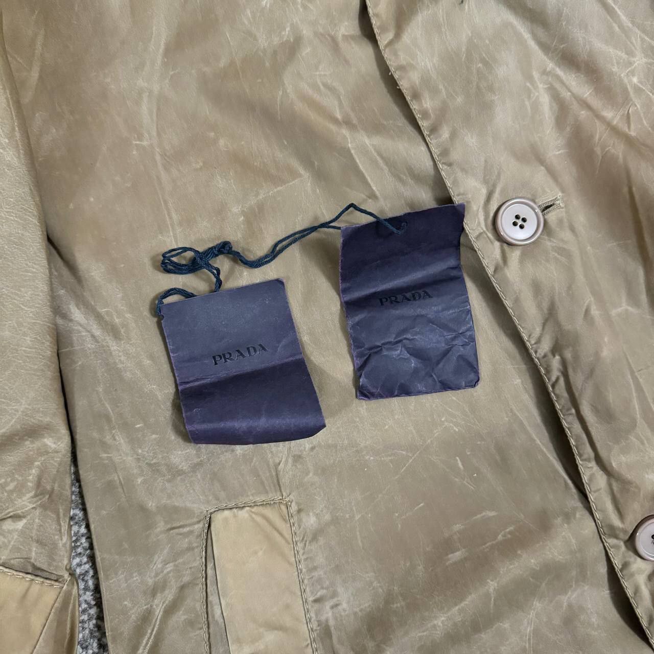 Prada × Vintage Prada vintage long trench raincoat jacket Size US M / EU 48-50 / 2 - 5 Thumbnail