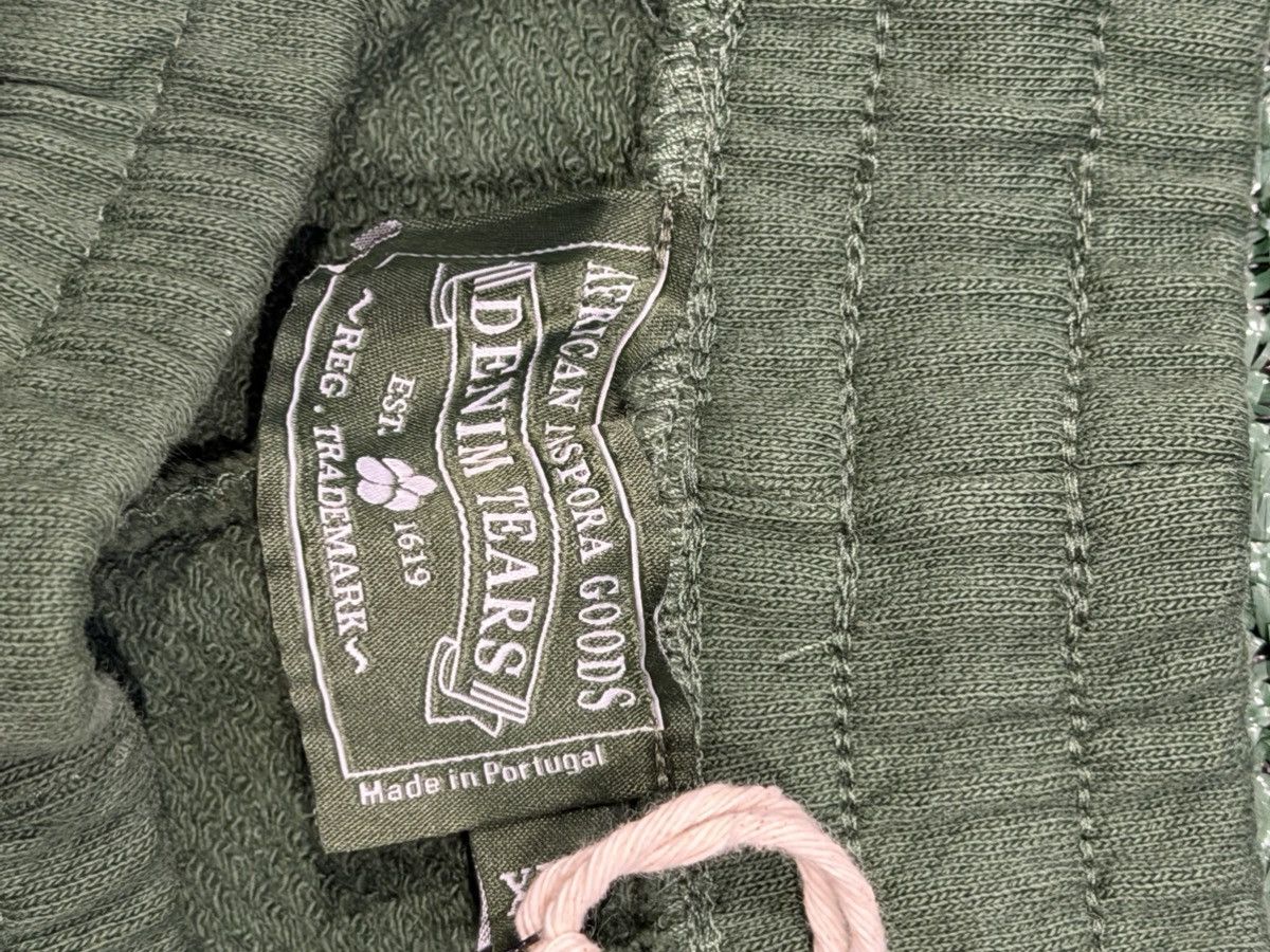 DENIM TEARS Denim Tears Cotton Wreath Sweatpants Green (NWT) XXL Size US 44 / EU 60 - 4 Thumbnail