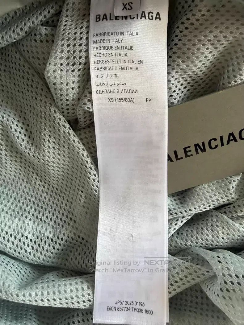 Balenciaga Balenciaga Soccer Embroidered Jersey Jacket Size US XS / EU 42 / 0 - 4 Thumbnail