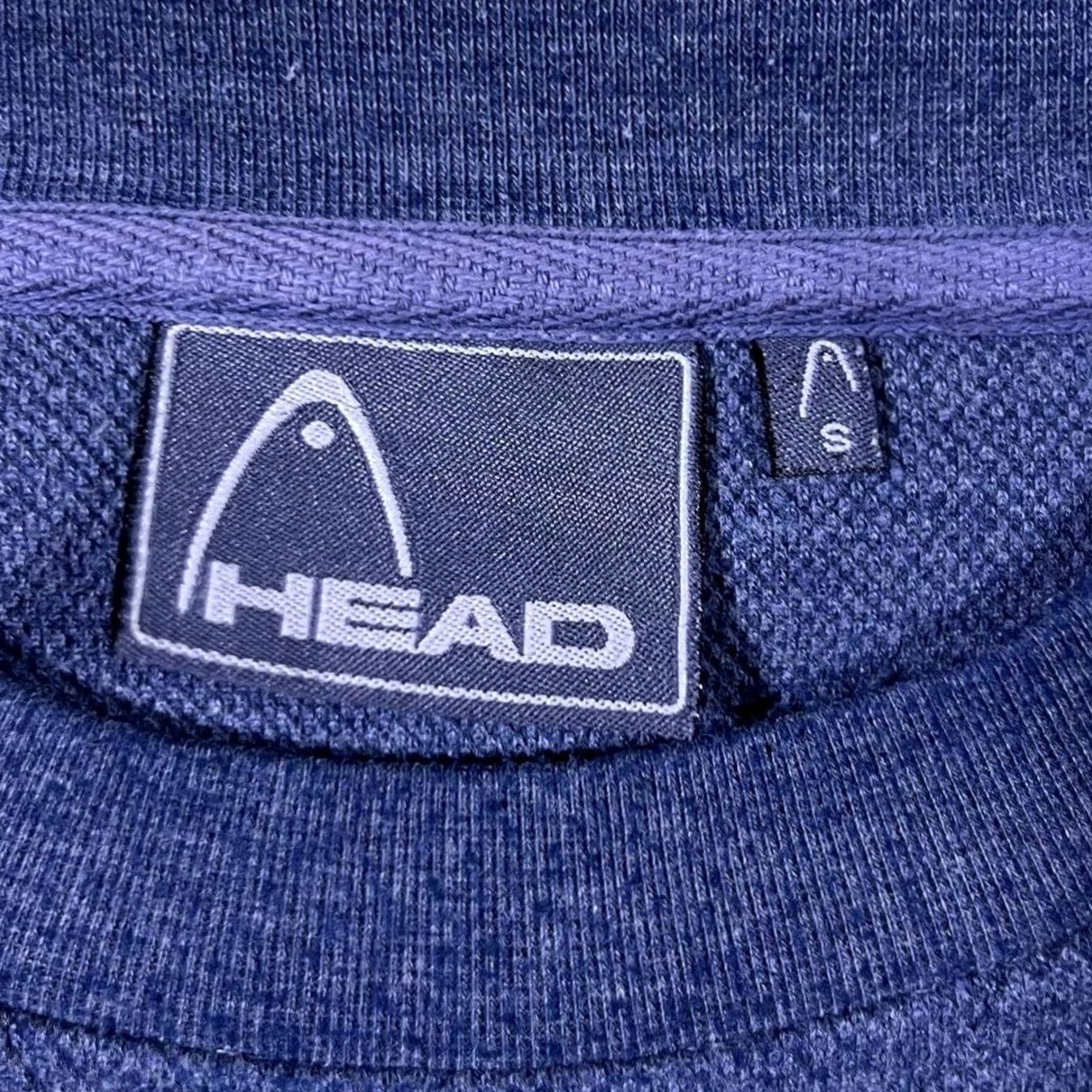 Vintage VINTAGE Head Blue Embroidered Mini Logo Crewneck Sweatshirt Small Mens Sweatshirt Logo 90s? Size US S / EU 44-46 / 1 - 3 Thumbnail