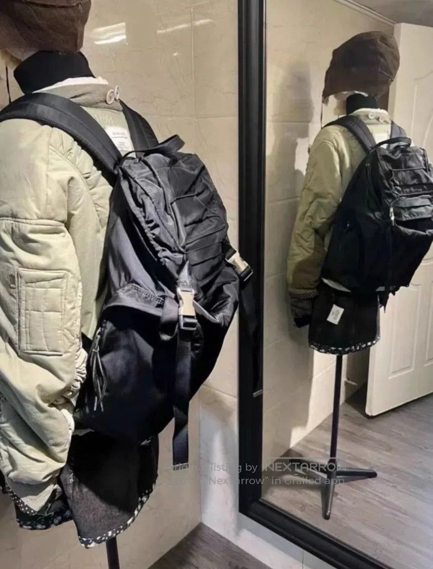Undercover UNDERCOVER Black Parachute Backpack. Size ONE SIZE - 8 Thumbnail