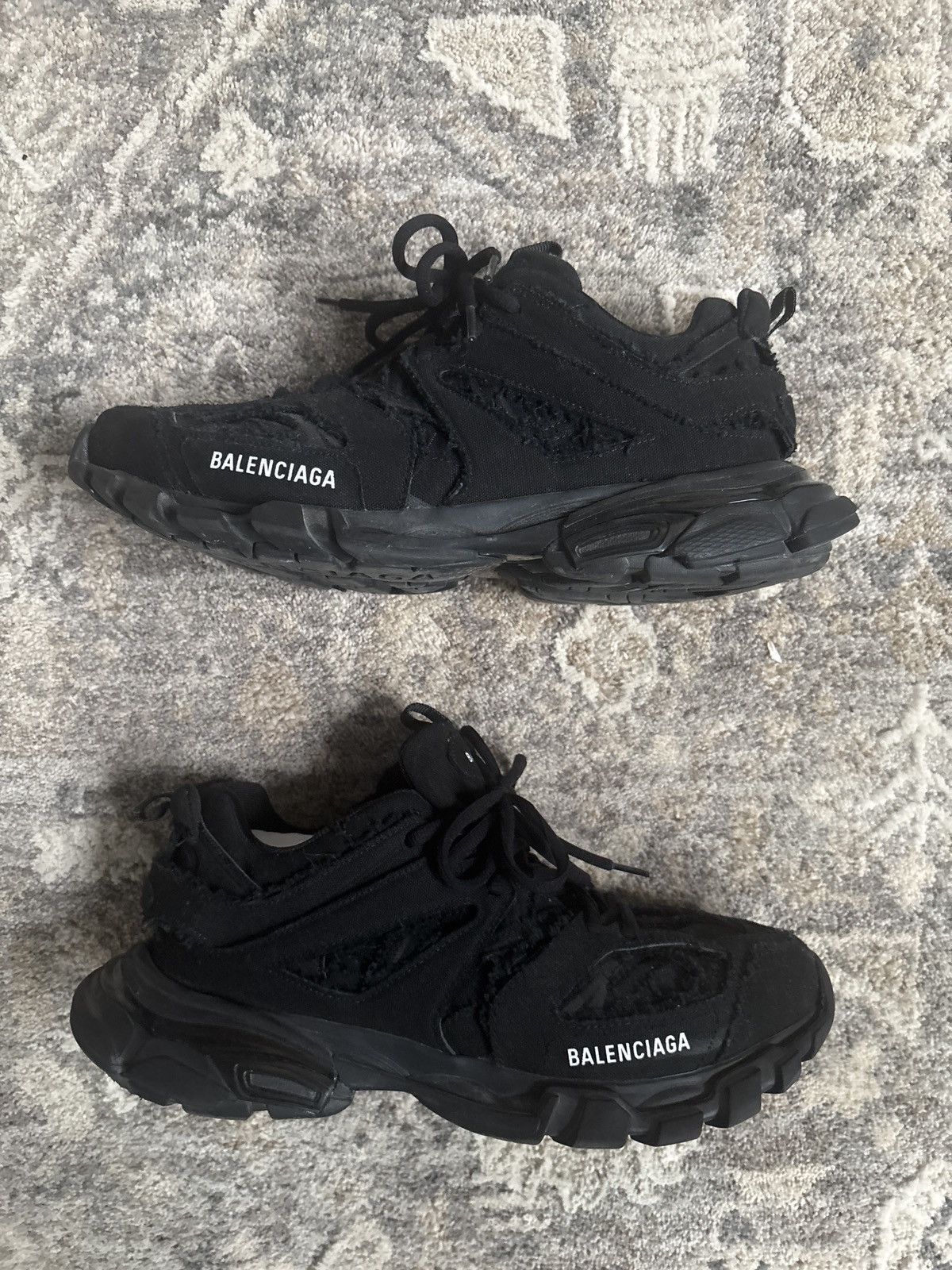 Balenciaga Track Destroyed Canvas Size US 9 / EU 42 - 2 Thumbnail