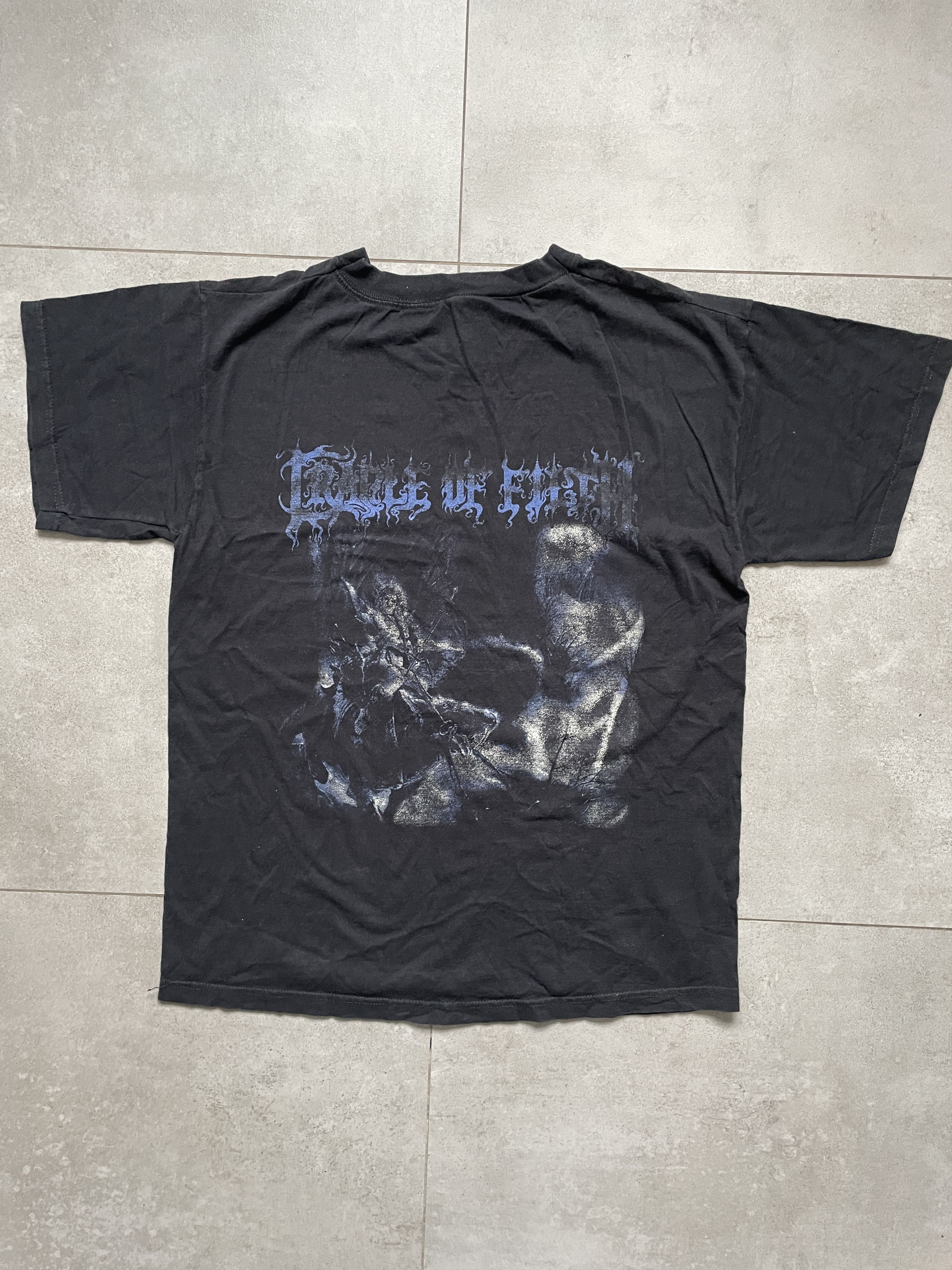 Vintage VINTAGE 90S CRADLE OF FILTH BLACK WASHED TEES Size US XL / EU 56 / 4 - 3 Thumbnail