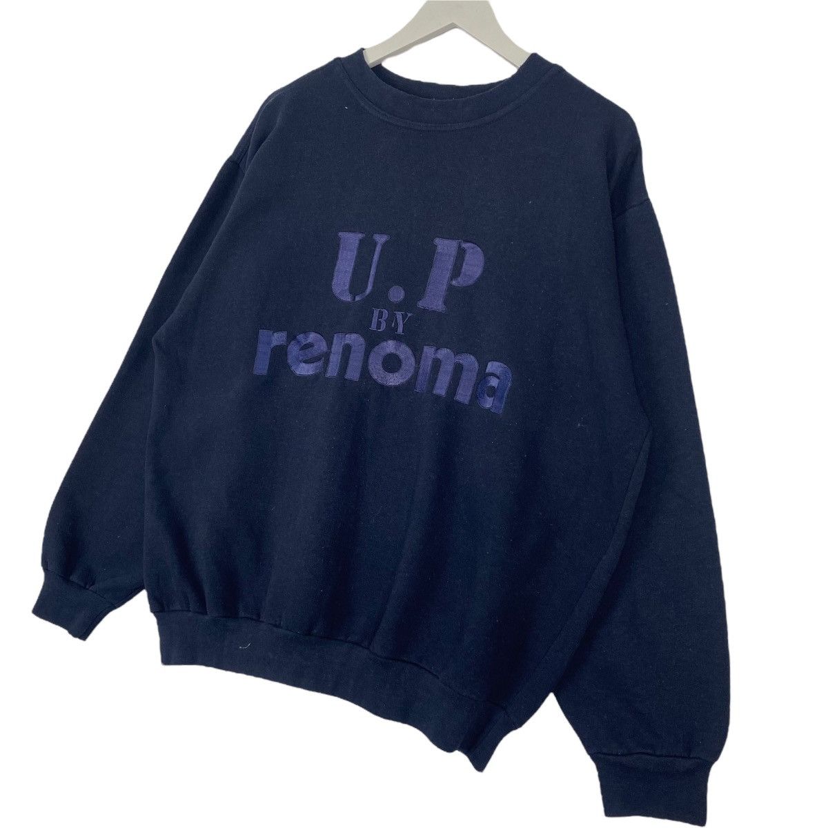 Other Vintage UPRenoma Sweatshirt Crewneck Big Logo In Italy Blue Size US M / EU 48-50 / 2 - 2 Thumbnail
