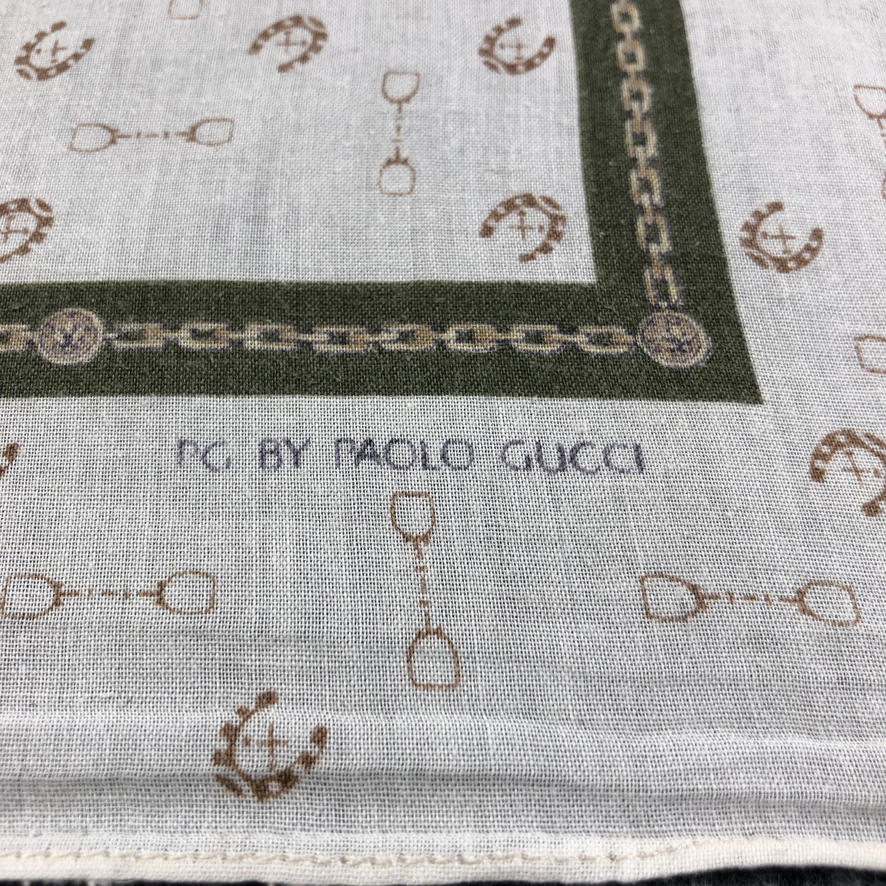 Paolo Gucci Paolo Gucci Handkerchief Neckerchief Bandana H2259 Size ONE SIZE - 4 Thumbnail