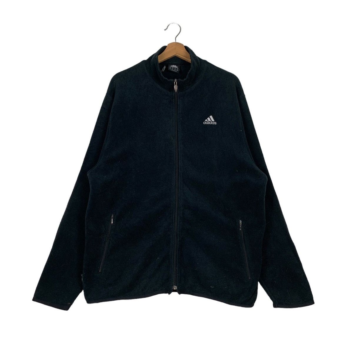 Adidas ADIDAS Clima365 Zipper Fleece Jacket #0318-C14 Size US M / EU 48-50 / 2 - 1 Thumbnail