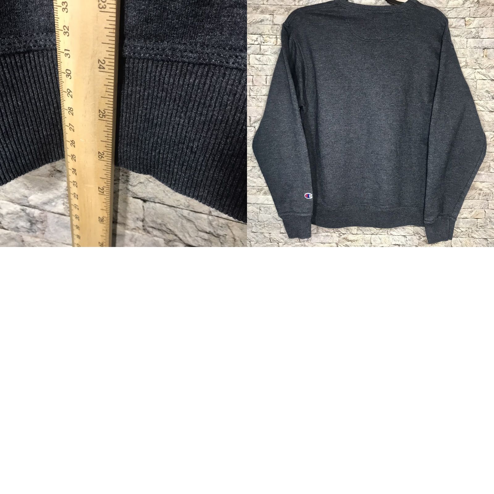 Champion VINTAGE Champion Blue Crewneck Long Sleeve Sweatshirt MEN'S M Size US M / EU 48-50 / 2 - 8 Thumbnail