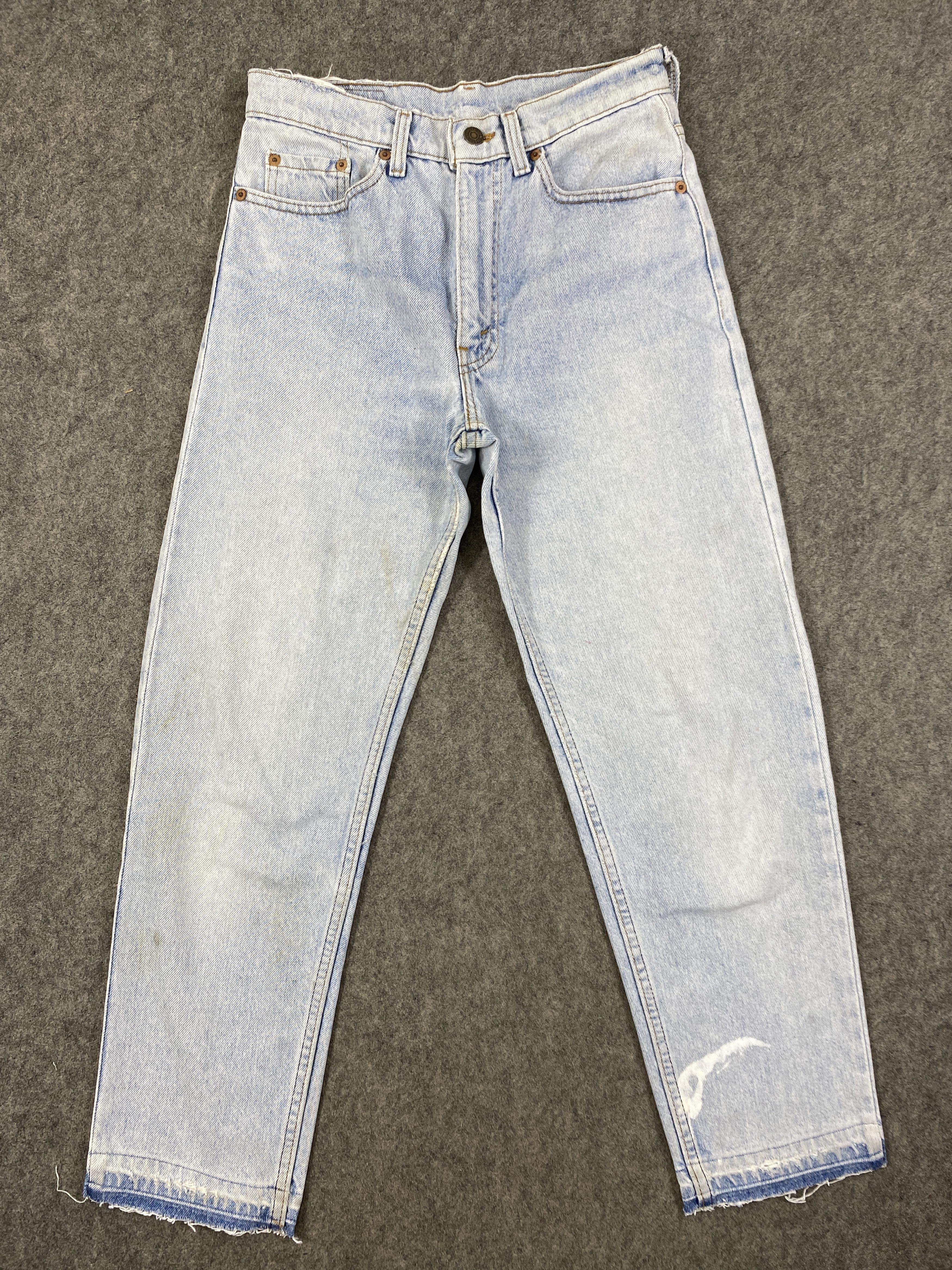image of Distressed Denim x Levis Light Blue Wash Vintage Levi's Usa Jeans 28X27 - Jn3376, Men's