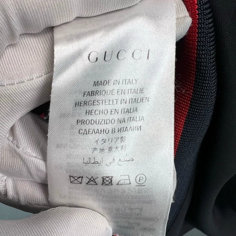 Gucci Gucci Black and red webbing tie-edged hooded long short sle Size XS / US 0-2 / IT 36-38 - 4 Thumbnail