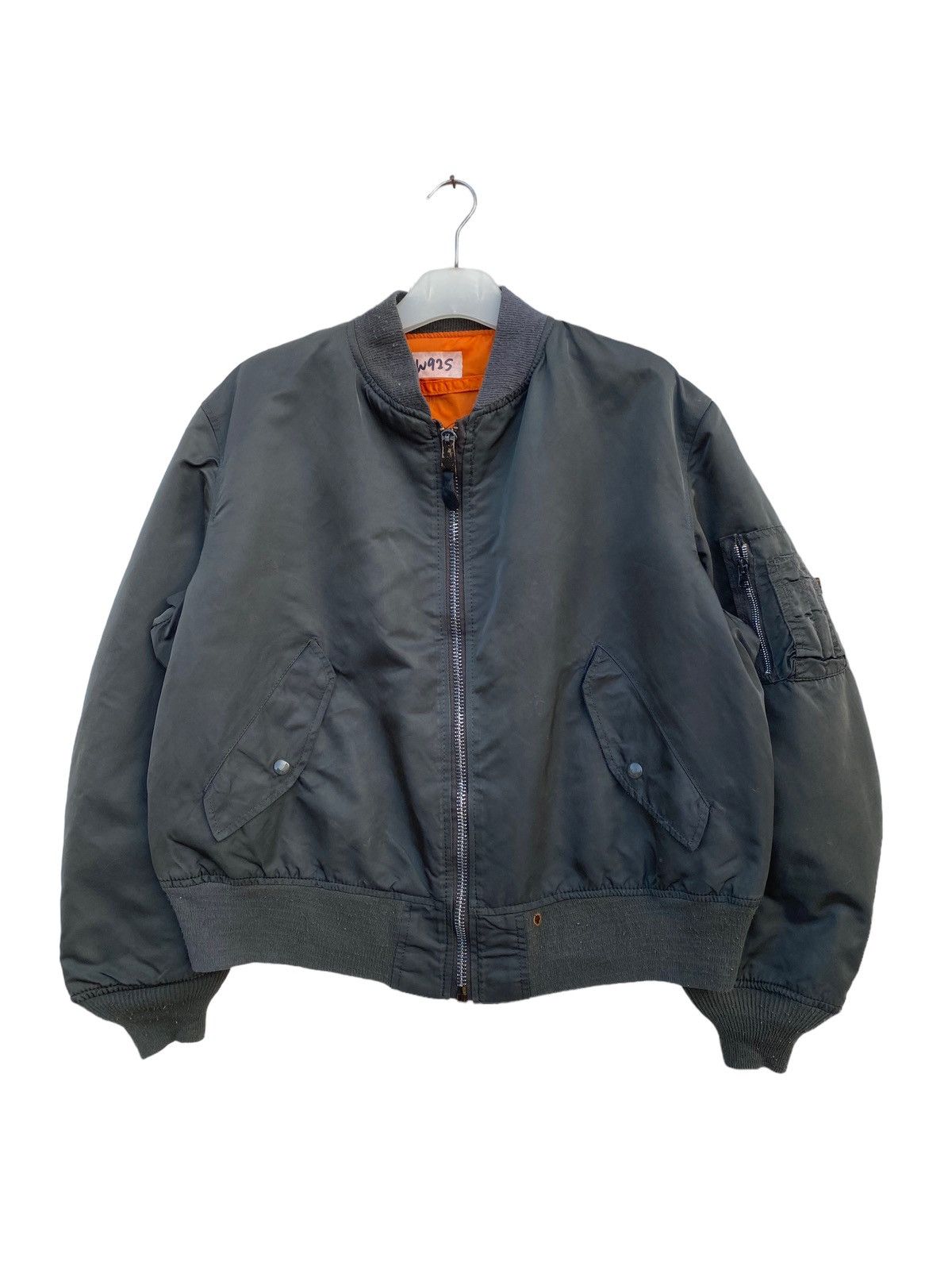 Alpha Industries Vintage Alpha Industries Bomber Jacket Size US L / EU 52-54 / 3 - 1 Thumbnail
