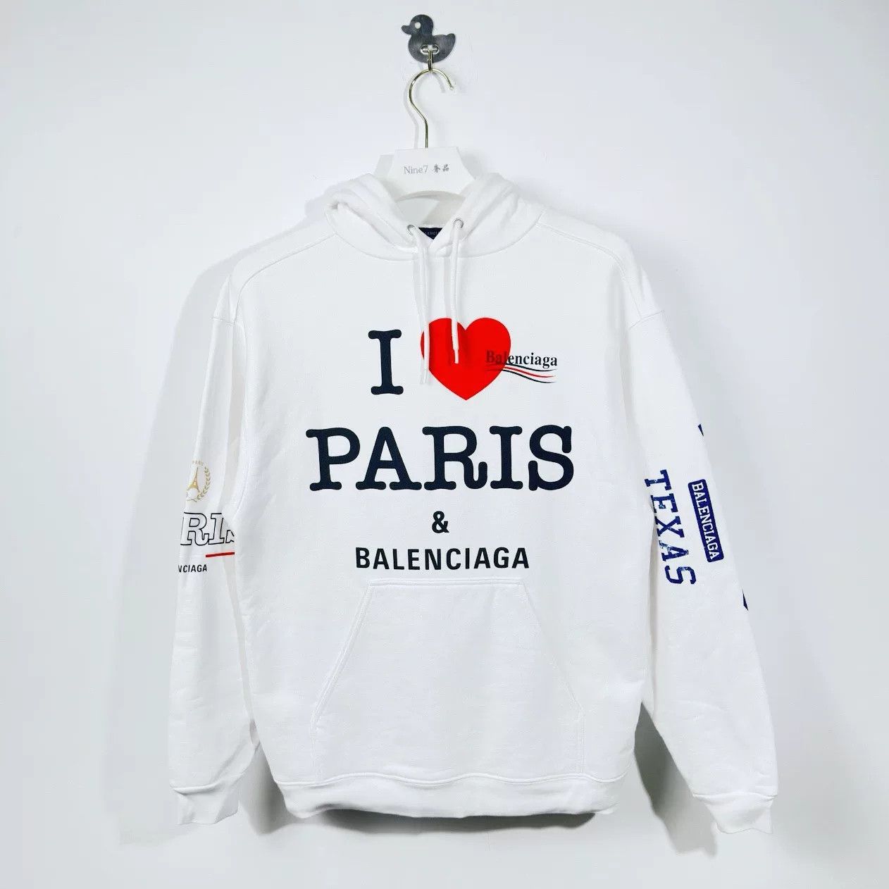 Balenciaga Balenciaga Paris Coke Graffiti Hoodie Size US XXS / EU 40 - 1 Thumbnail
