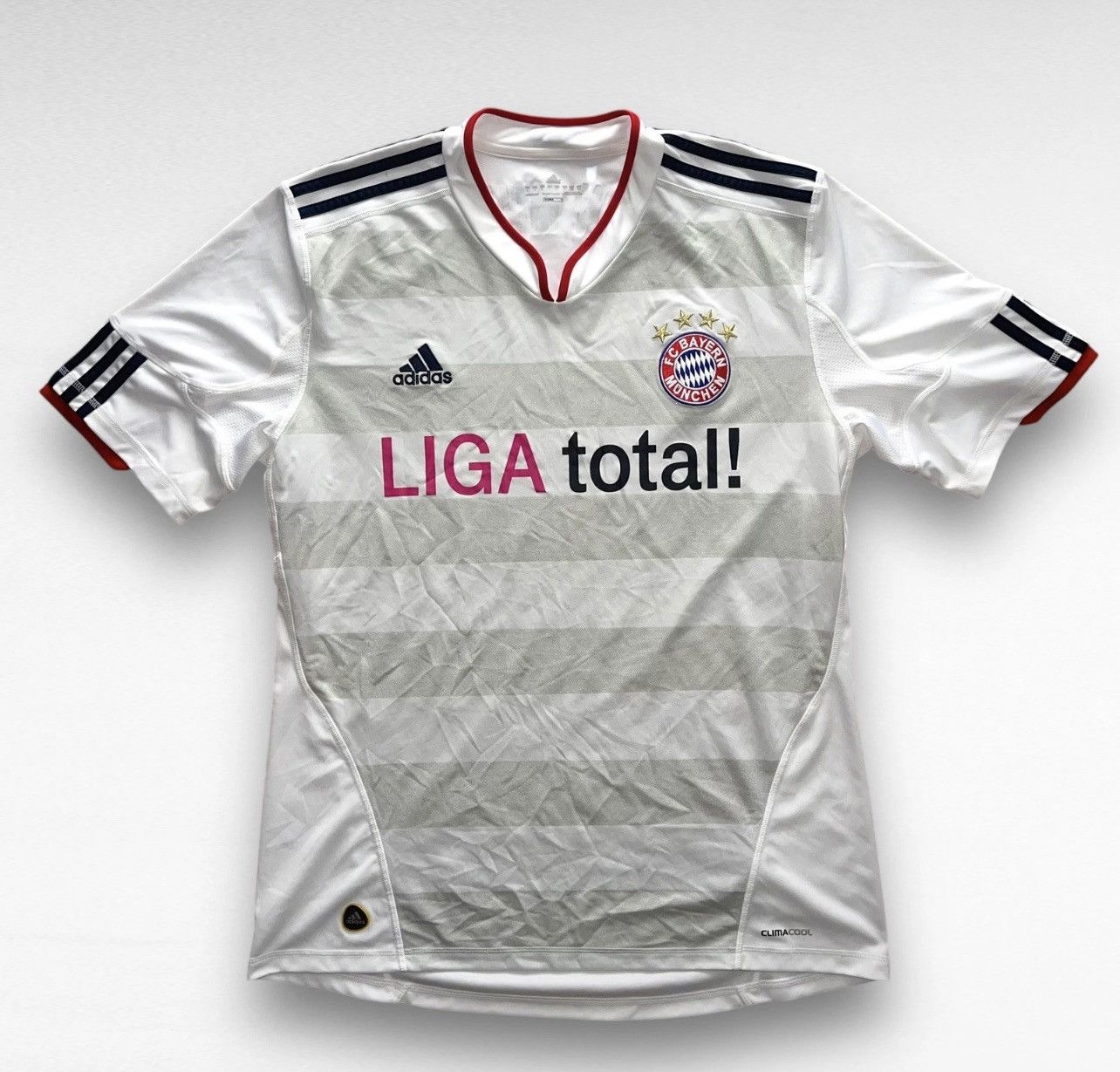 Adidas Adidas FC BAYERN MUNICH GERMANY 2010/2012 Soccer JERSEY Sz L Size US L / EU 52-54 / 3 - 1 Thumbnail