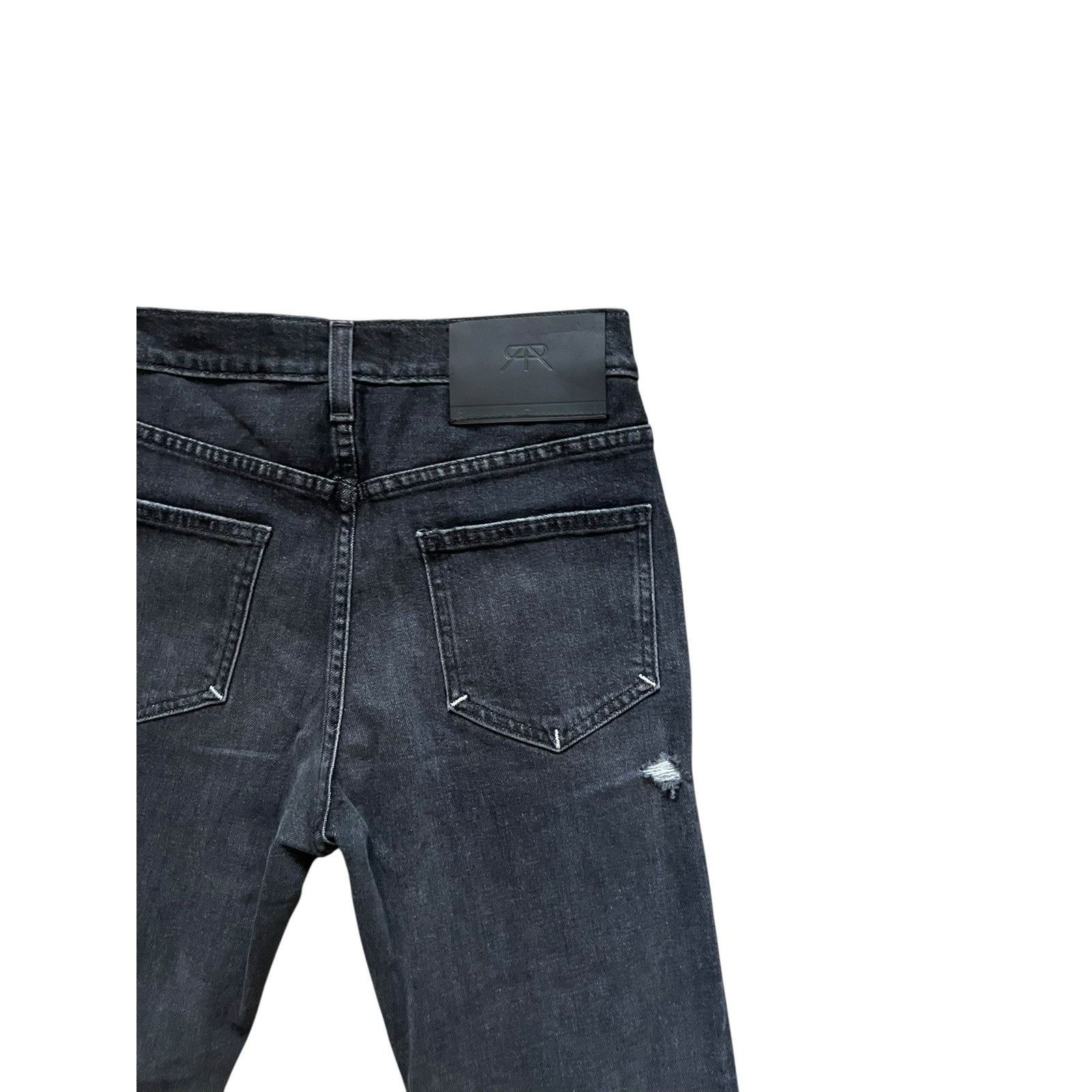 Rta RtA Mens Mens Slim Fit Jeans Sava Black $395 Size 29/32 Size US 29 - 4 Thumbnail