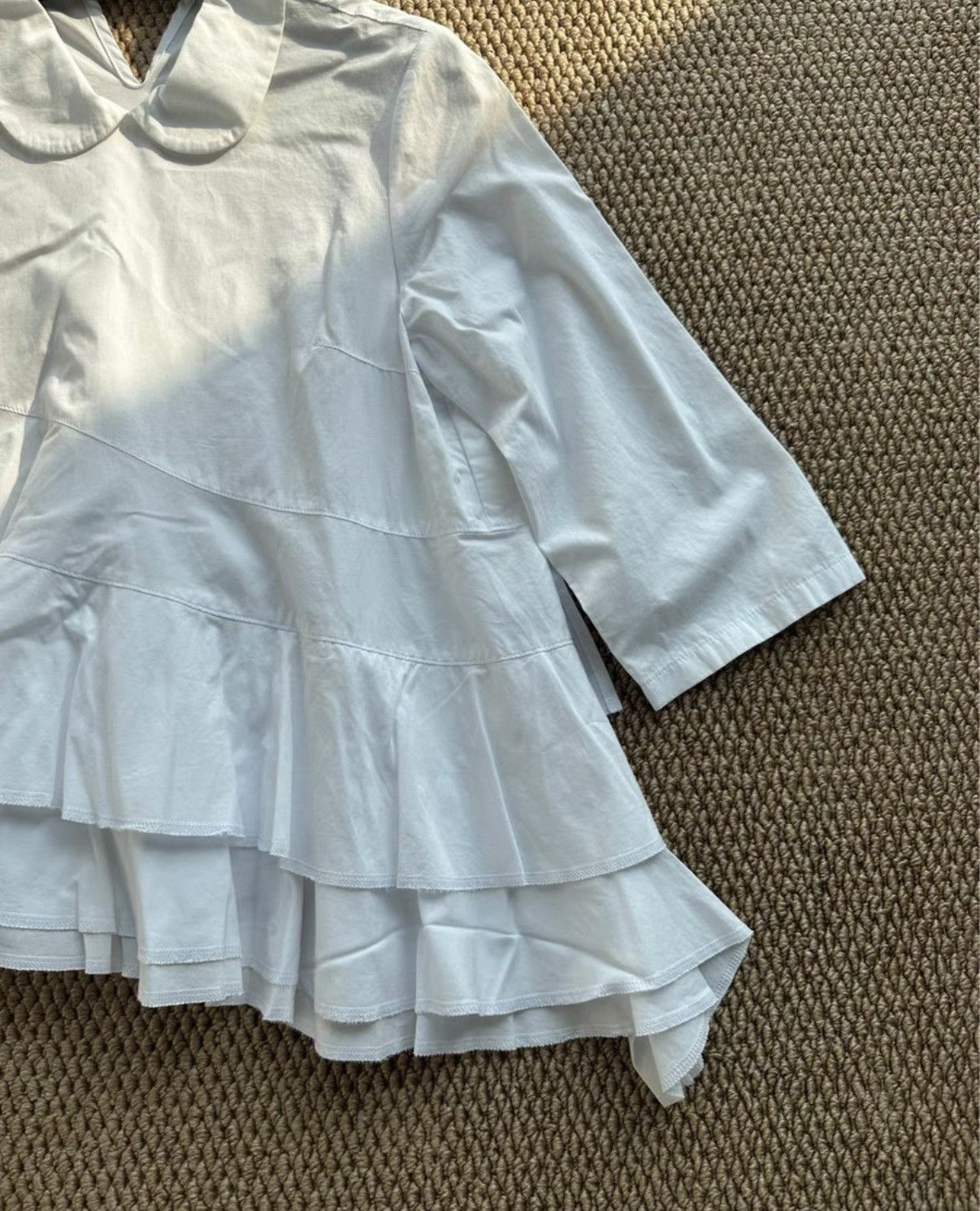 Comme des Garcons Comme des Garçons Ruffle Peter Pan Collar Shirt K23 Size S / US 4 / IT 40 - 3 Thumbnail