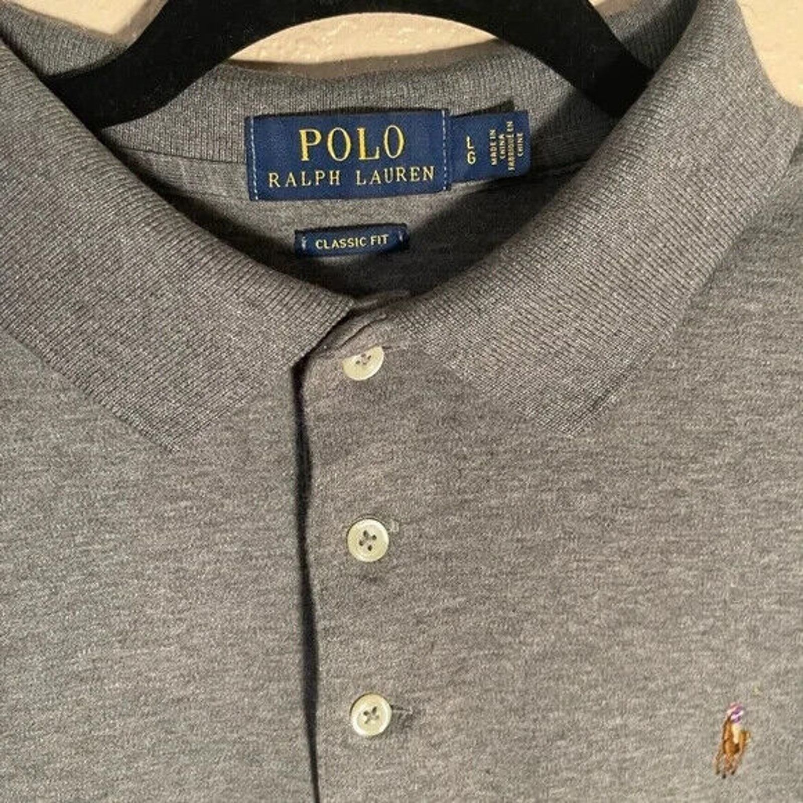 Ralph Lauren RALPH LAUREN Men's Shirt Polo Size L CLASSIC FIT $95 NEW Size US L / EU 52-54 / 3 - 3 Thumbnail