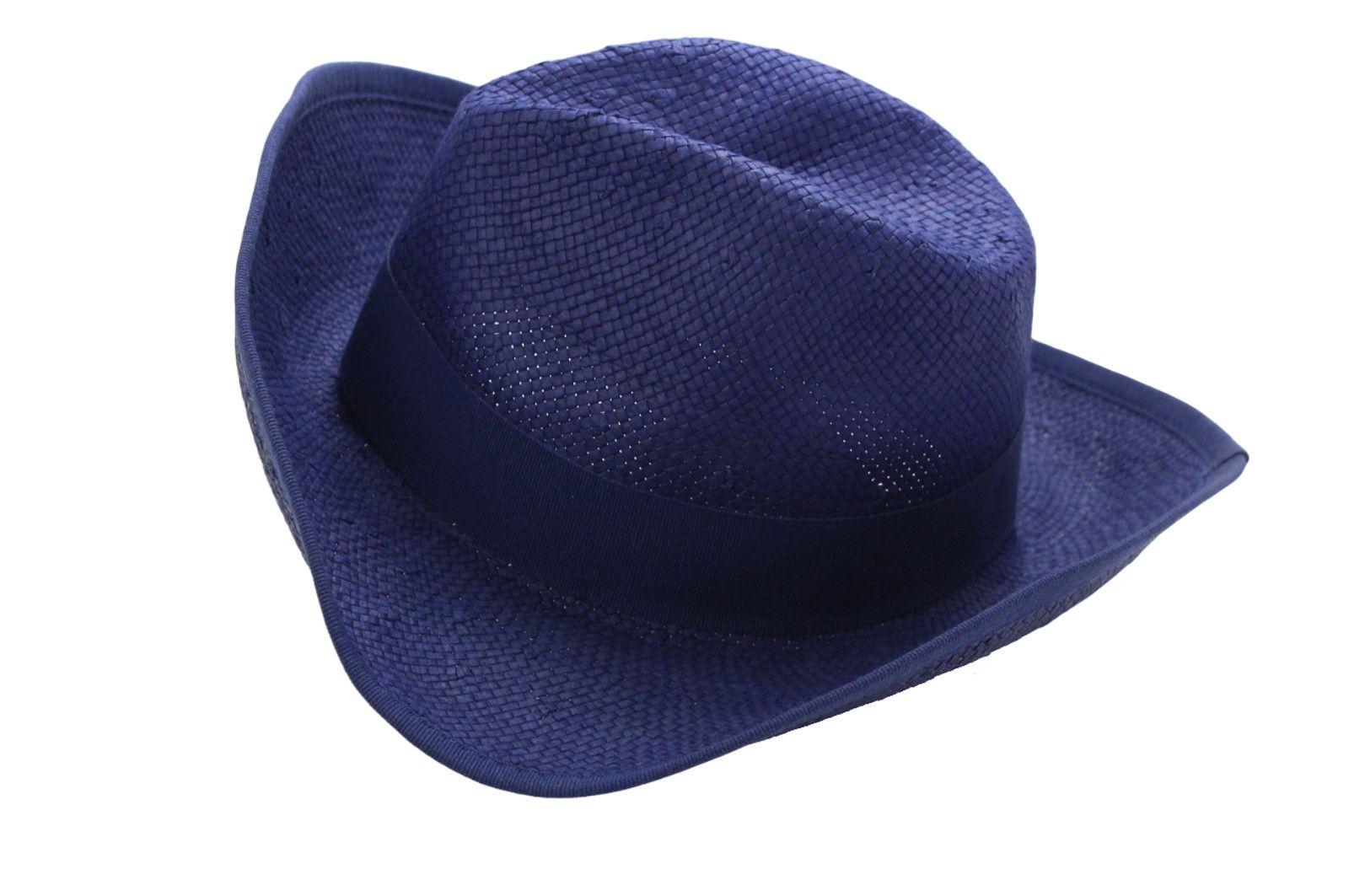 Armani ARMANI JEANS Hat Women's ONE SIZE Ribbon Royal Blue Paper Size ONE SIZE - 2 Thumbnail