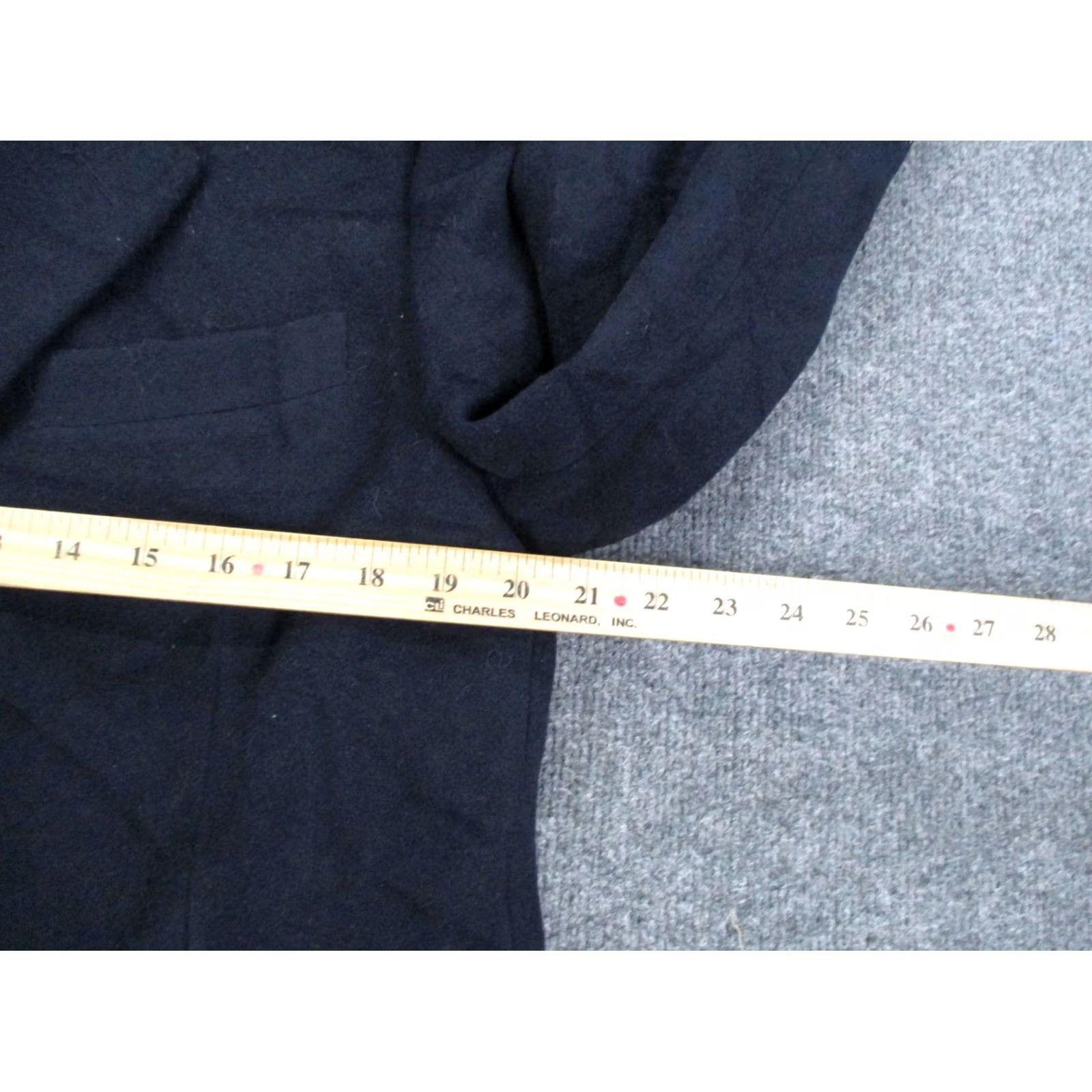 Ralph Lauren Ralph Lauren Coat Mens 42 L Navy Blue Wool Sailor Barn Coat Polo University Club Coat Men 42 Blue Wool Casual Windproof Winter 90s Mens Size US XL / EU 56 / 4 - 5 Thumbnail