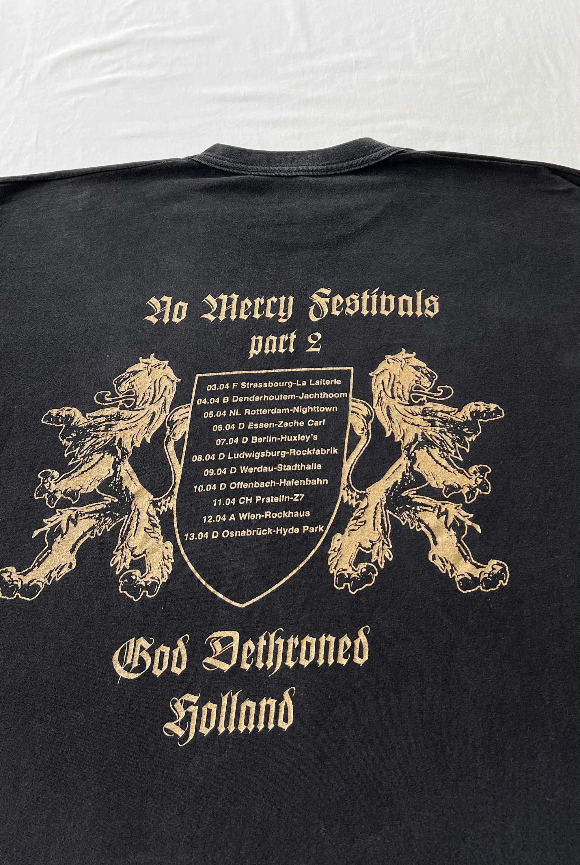 Band Tees Vintage 90s God Dethroned The Grand Grimoire Long Sleeve Size US XL / EU 56 / 4 - 17 Thumbnail