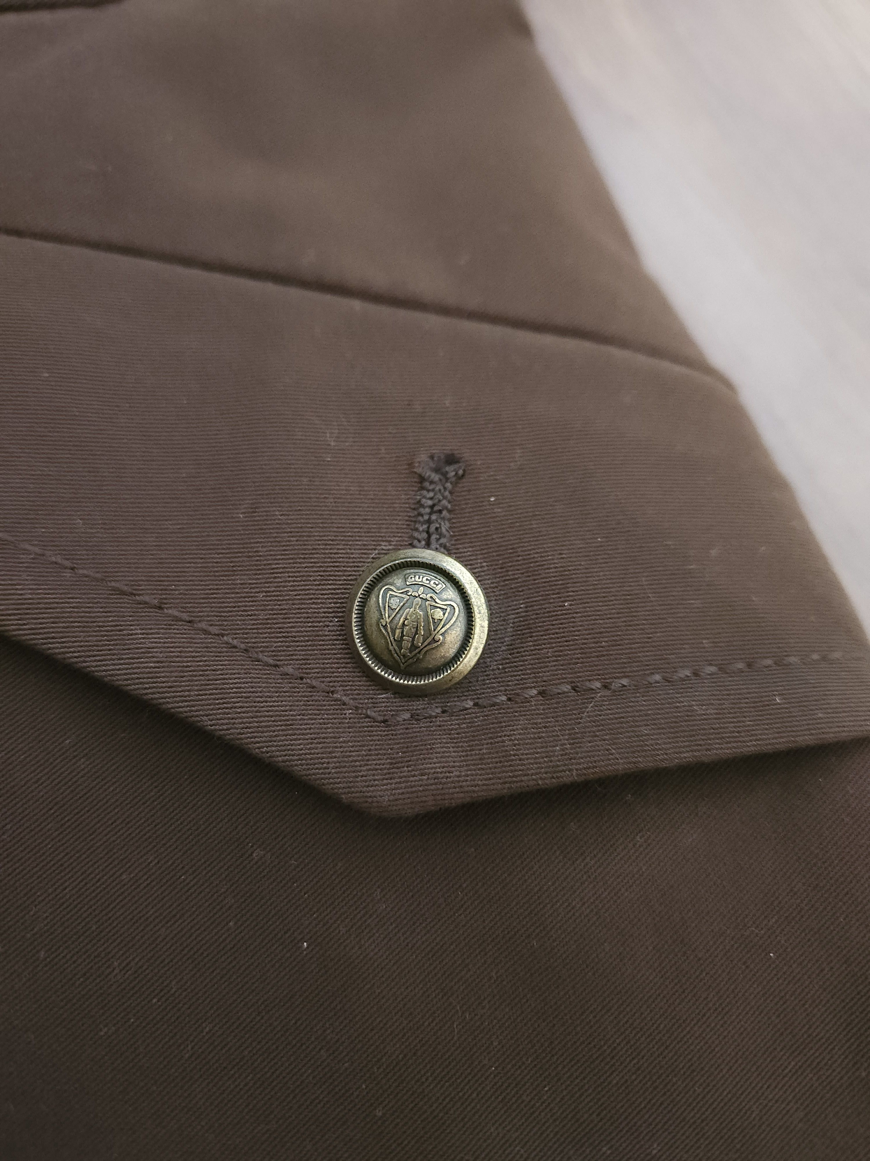 Gucci SS2008 Gucci belted pleated high waisted wide leg shorts Size 27" / US 4 / IT 40 - 12 Thumbnail