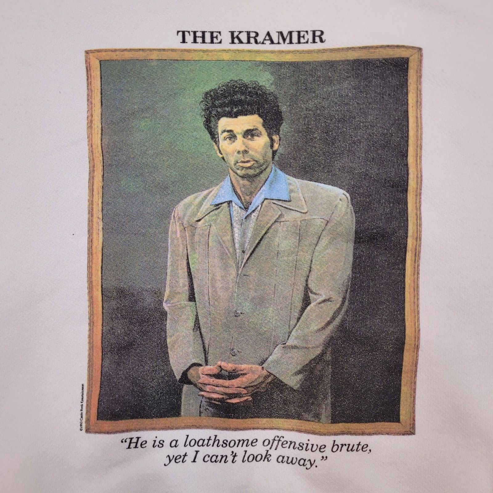 Tultex VTG 1993 Seinfeld "The Kramer" Sweatshirt L/XL Cropped USA Size US L / EU 52-54 / 3 - 2 Thumbnail