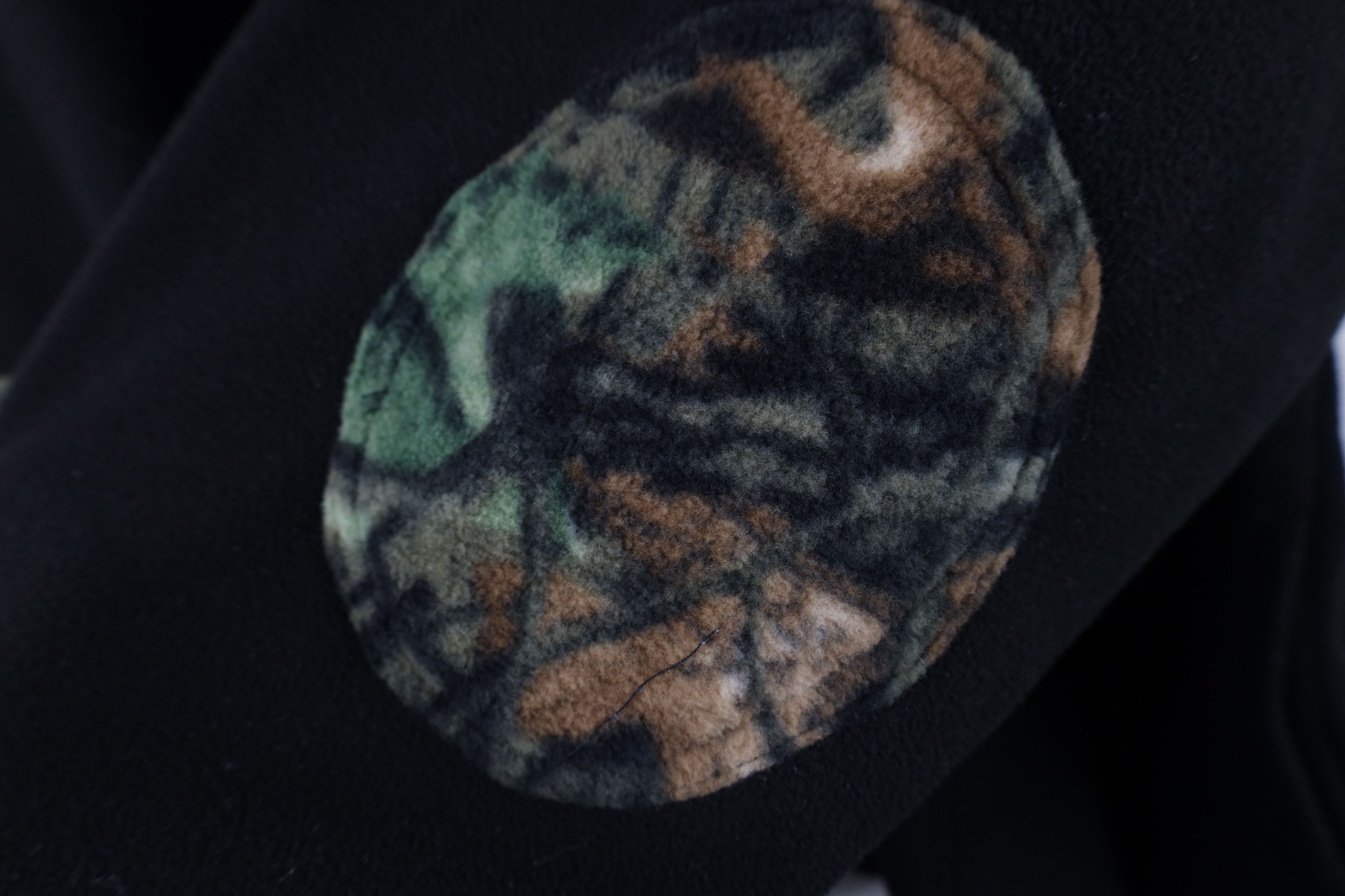 Vintage Vintage 90s Y2K Streetwear Camouflage Fleece Jacket Coat Size US L / EU 52-54 / 3 - 8 Thumbnail