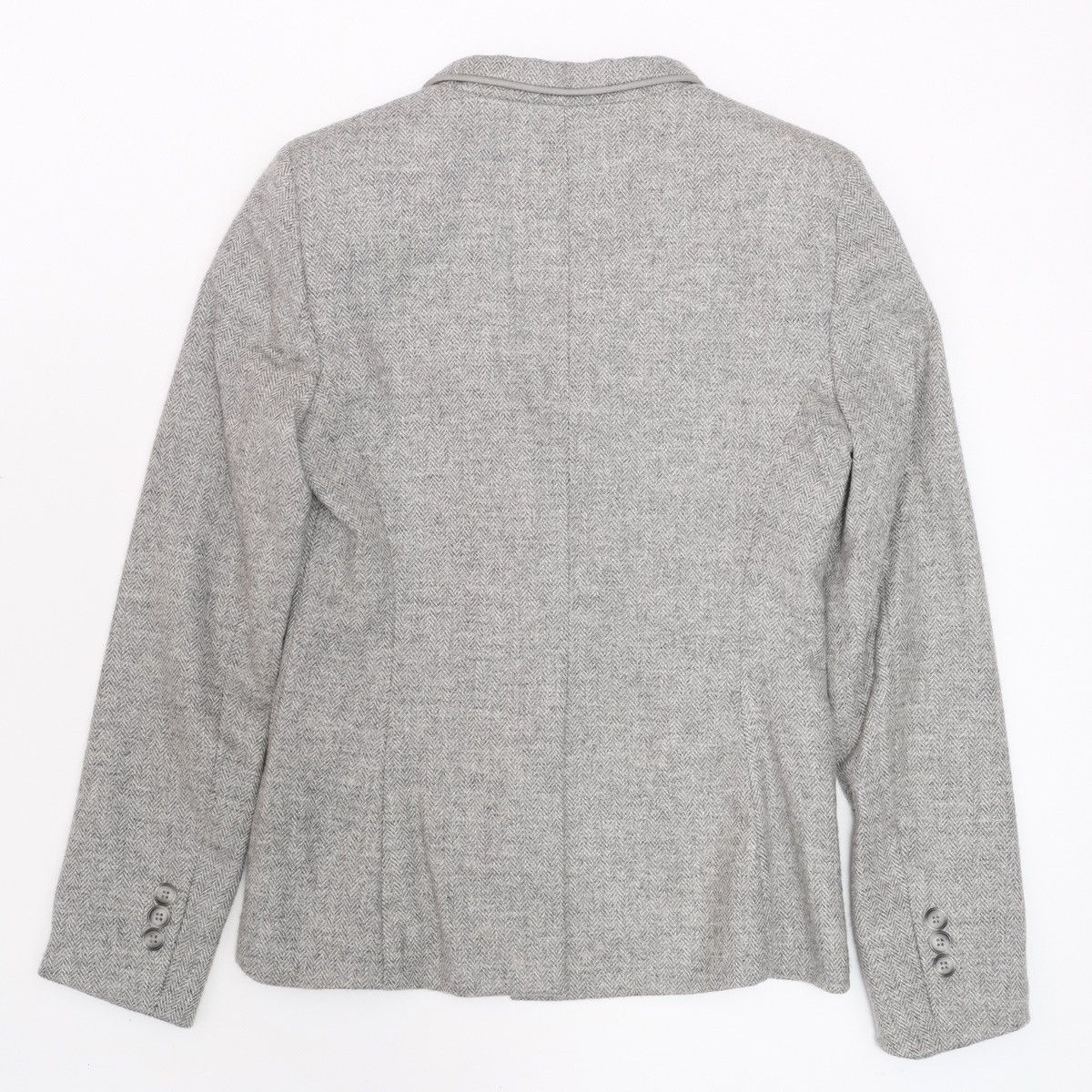 Johnstons Of Elgin Johnstons of Elgin Scotland Wool England Blazer Jacket Gray Size S / US 4 / IT 40 - 9 Thumbnail