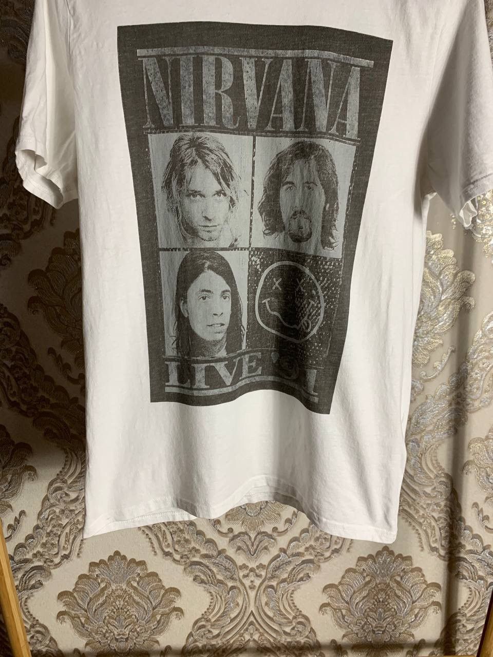 Band Tees VERY RARE NIRVANA KURT COBAIN ROCK T-SHIRT DESIGNER Y2K 90s Size US S / EU 44-46 / 1 - 3 Thumbnail