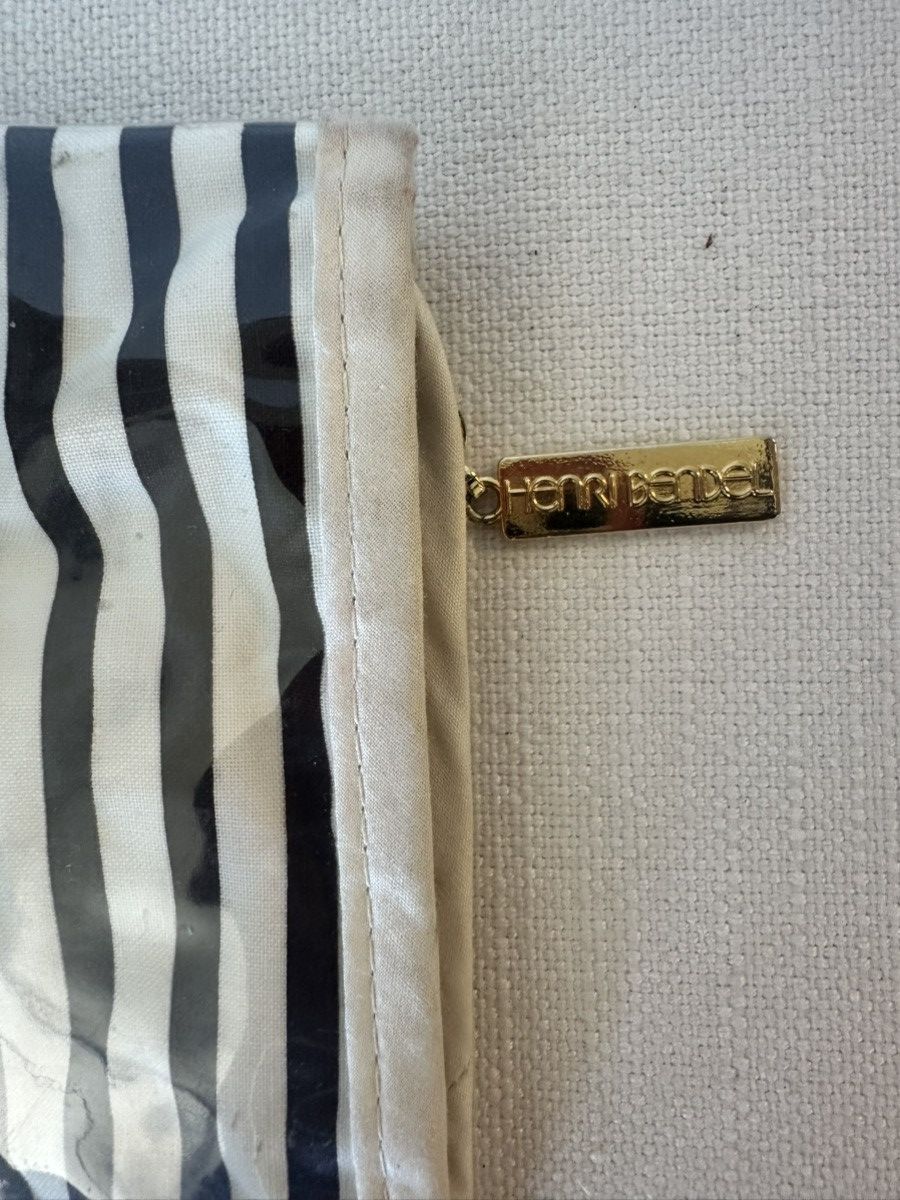 Henri Bendel HENRI BENDEL SIGNATURE STRIPE TOILETRY COSMETIC CASE Size ONE SIZE - 4 Thumbnail
