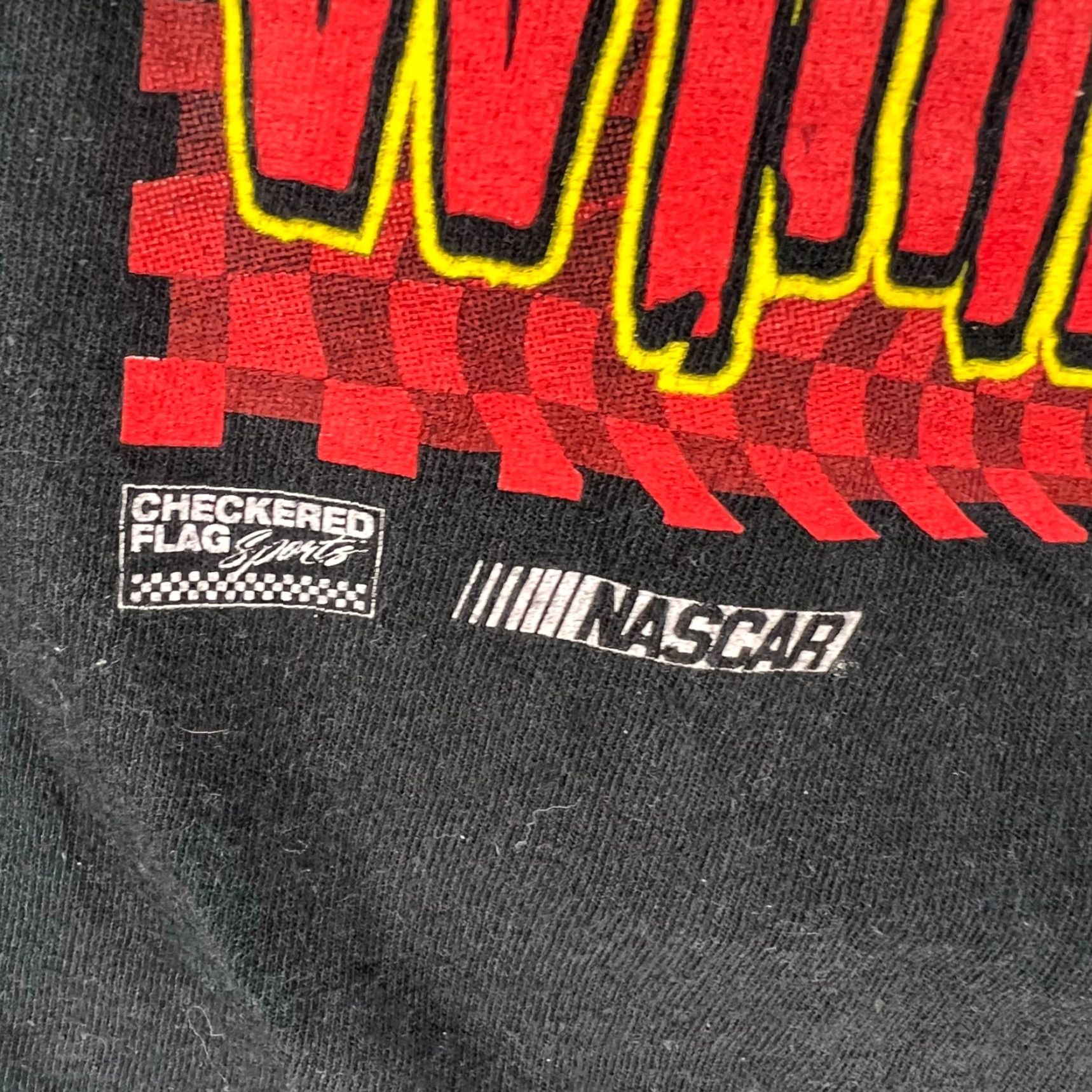 NASCAR M&M Racing NASCAR T-Shirt Adult XL Black Graphic Short Sleeve Mens Size US XL / EU 56 / 4 - 3 Thumbnail